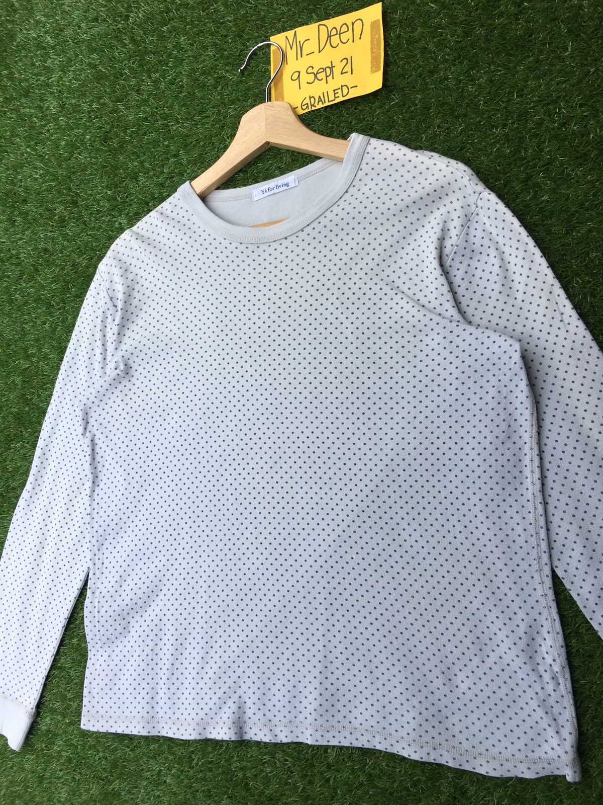 Yohji Yamamoto Rare Vintage Y’s For Living Polka Dot Longsleeve Shirt Size US M / EU 48-50 / 2 - 5 Thumbnail