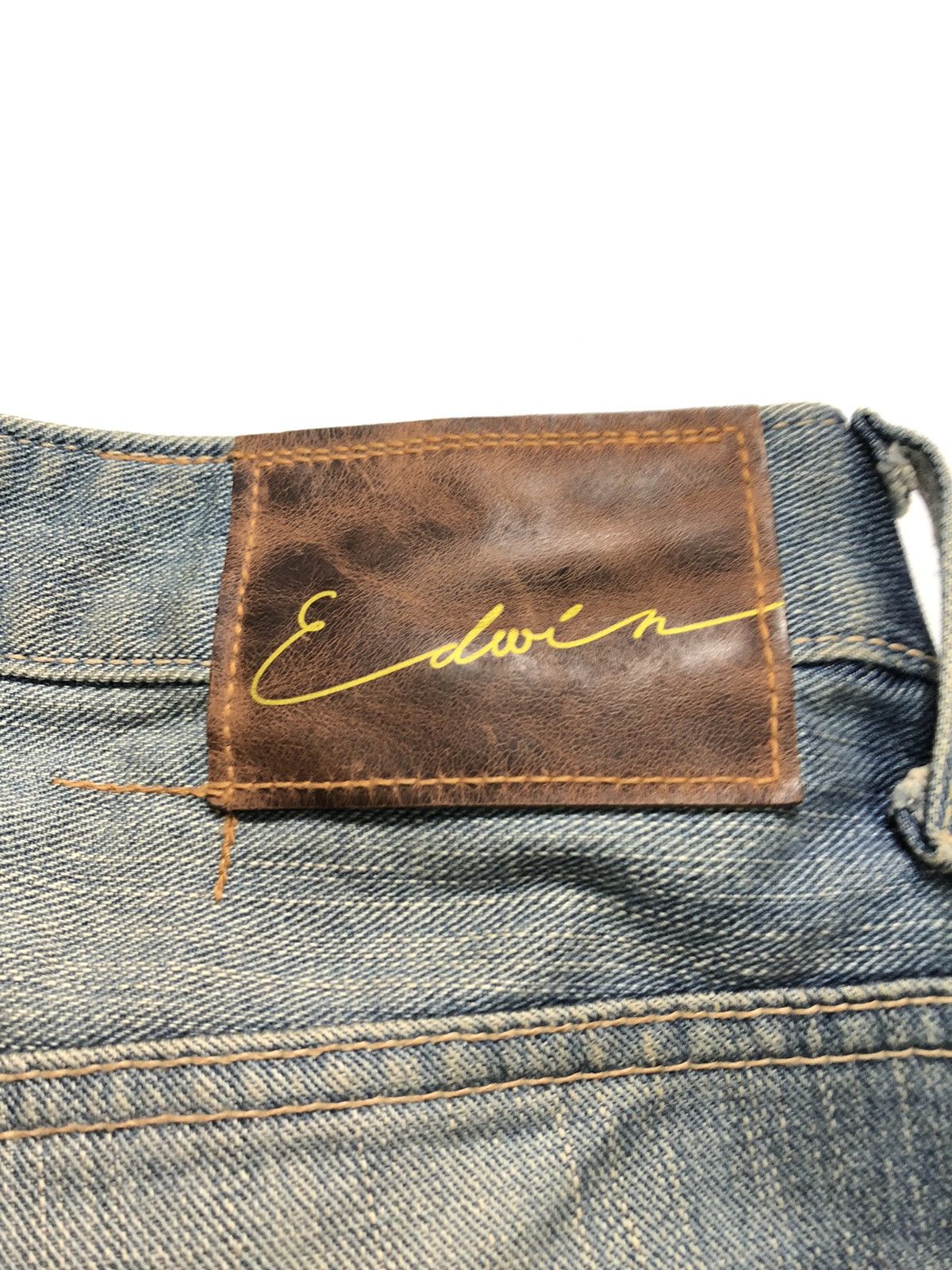 Edwin × Vintage VINTAGE EDWIN MADE IN JAPAN 🇯🇵 Size US 34 / EU 50 - 4 Thumbnail
