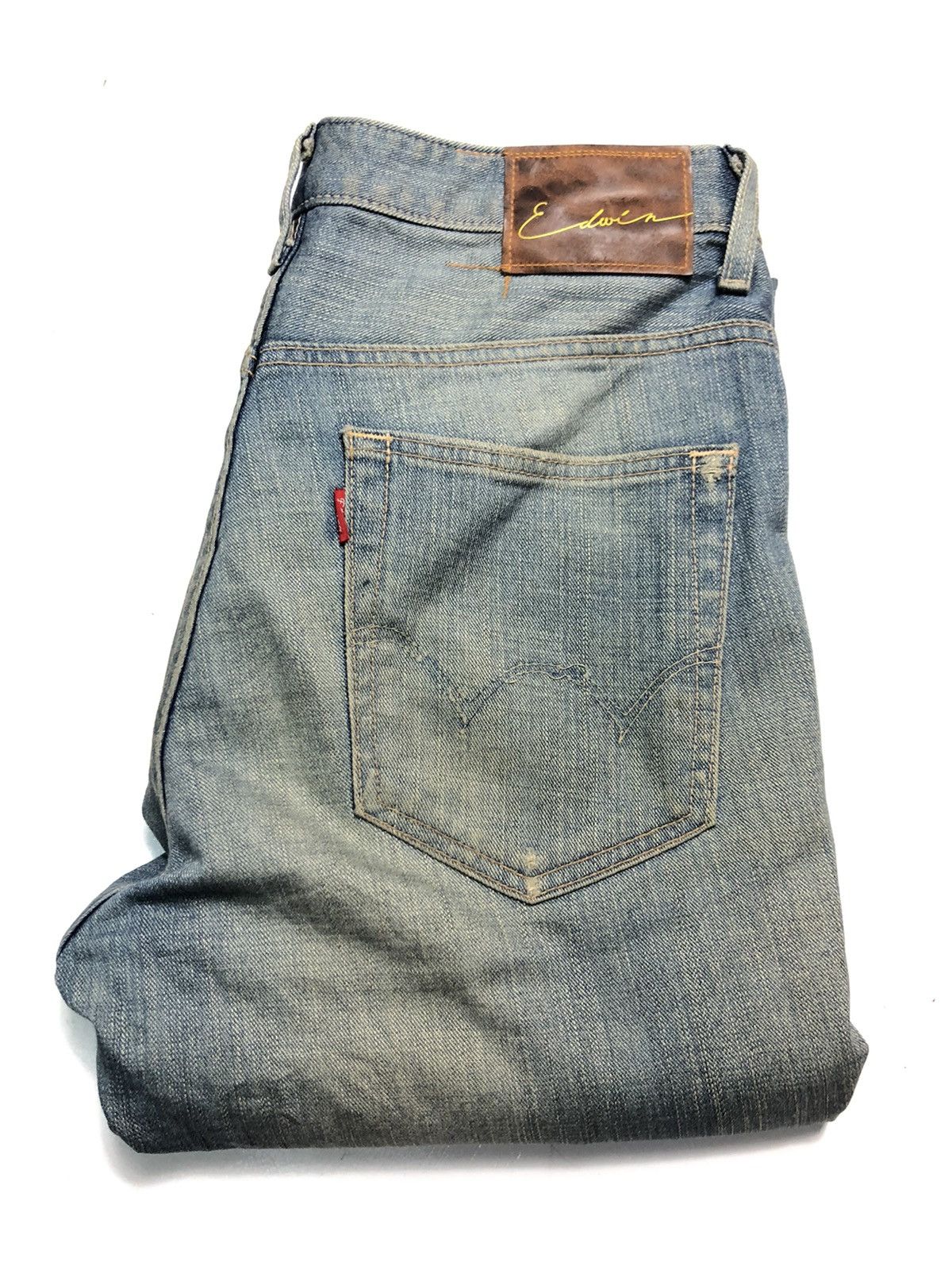 Edwin × Vintage VINTAGE EDWIN MADE IN JAPAN 🇯🇵 Size US 34 / EU 50 - 17 Thumbnail