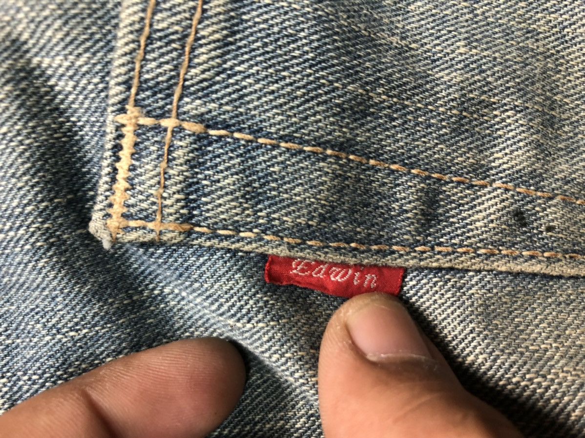 Edwin × Vintage VINTAGE EDWIN MADE IN JAPAN 🇯🇵 Size US 34 / EU 50 - 3 Thumbnail
