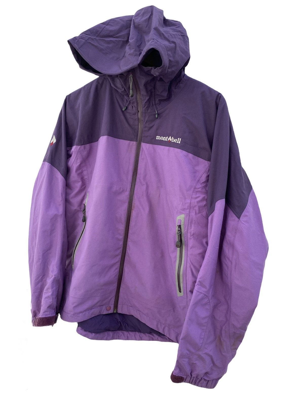 Goretex Montbell Goretex Windbreaker Jacket Light Color Design Size US L / EU 52-54 / 3 - 5 Thumbnail