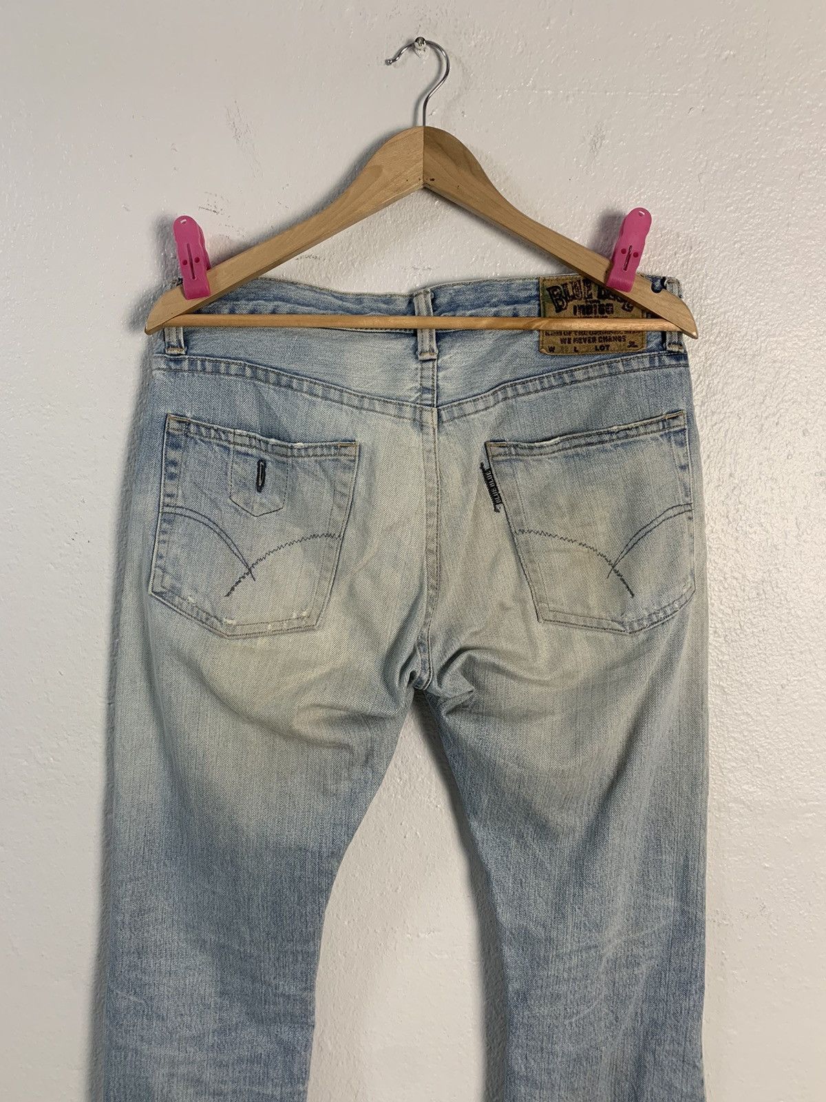 Blue Blue Japan Vintage Blue Blue Japan Indigo Jeans Size US 32 / EU 48 - 7 Thumbnail
