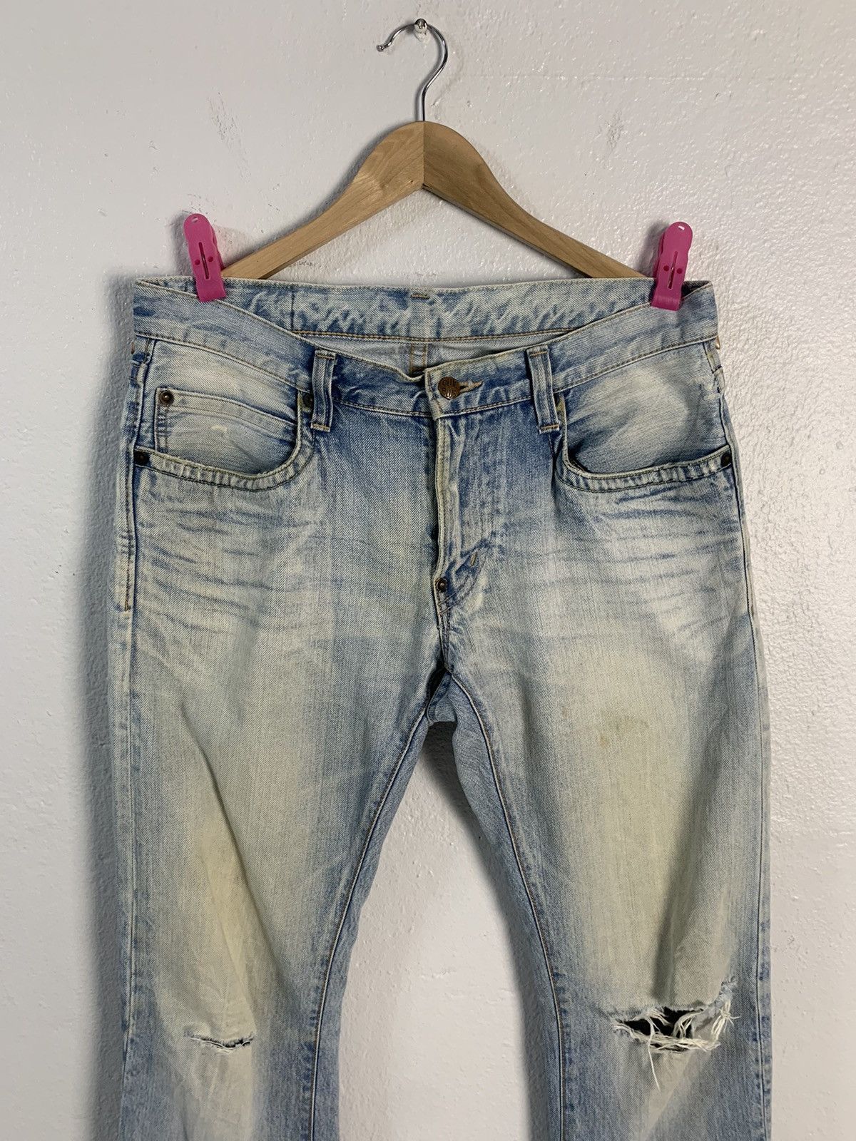 Blue Blue Japan Vintage Blue Blue Japan Indigo Jeans Size US 32 / EU 48 - 3 Thumbnail