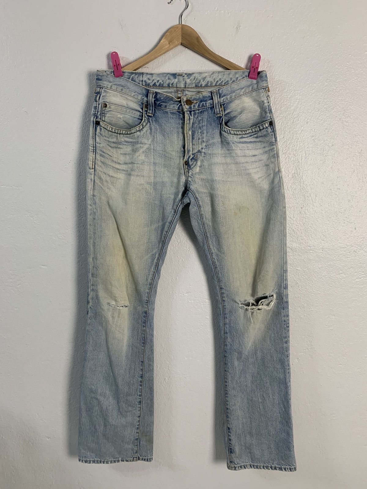 Blue Blue Japan Vintage Blue Blue Japan Indigo Jeans Size US 32 / EU 48 - 1 Thumbnail