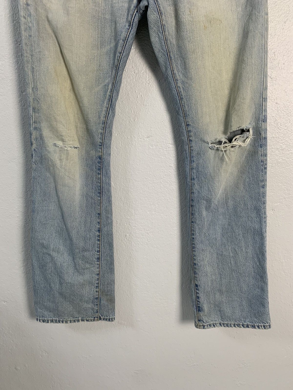 Blue Blue Japan Vintage Blue Blue Japan Indigo Jeans Size US 32 / EU 48 - 2 Thumbnail