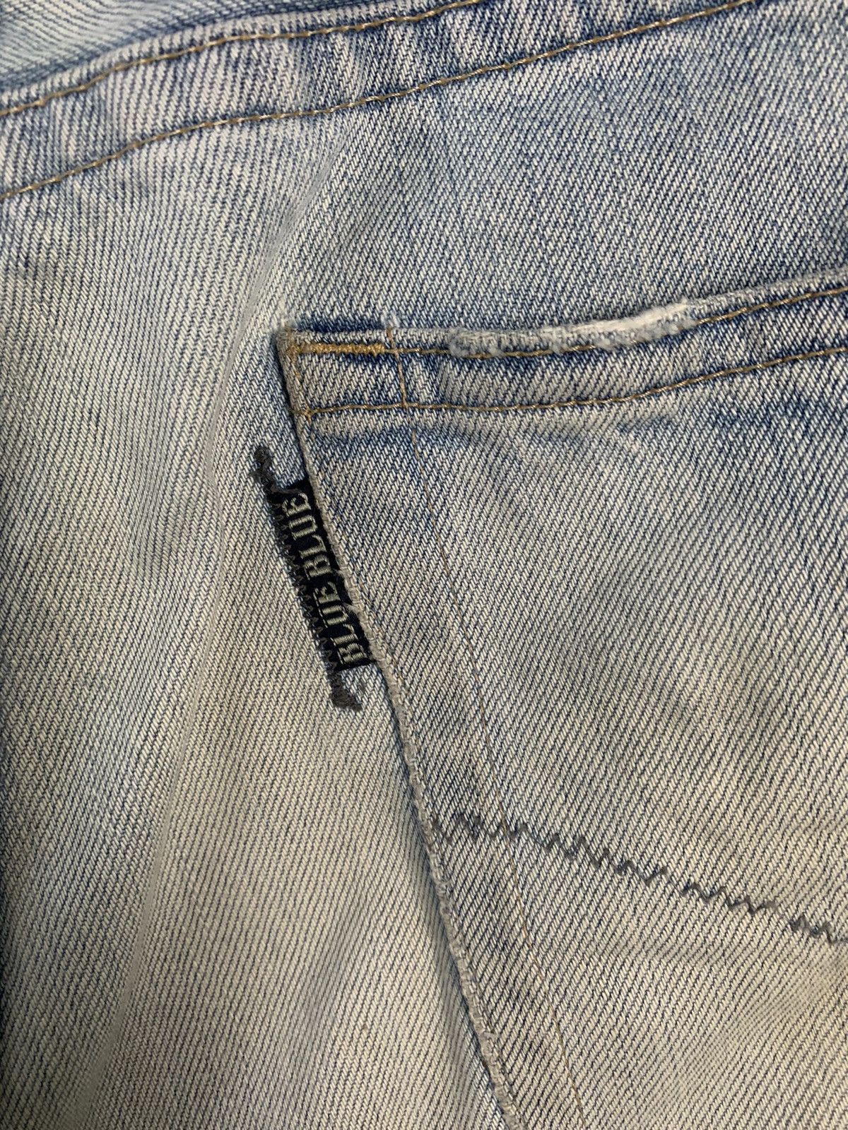 Blue Blue Japan Vintage Blue Blue Japan Indigo Jeans Size US 32 / EU 48 - 8 Thumbnail