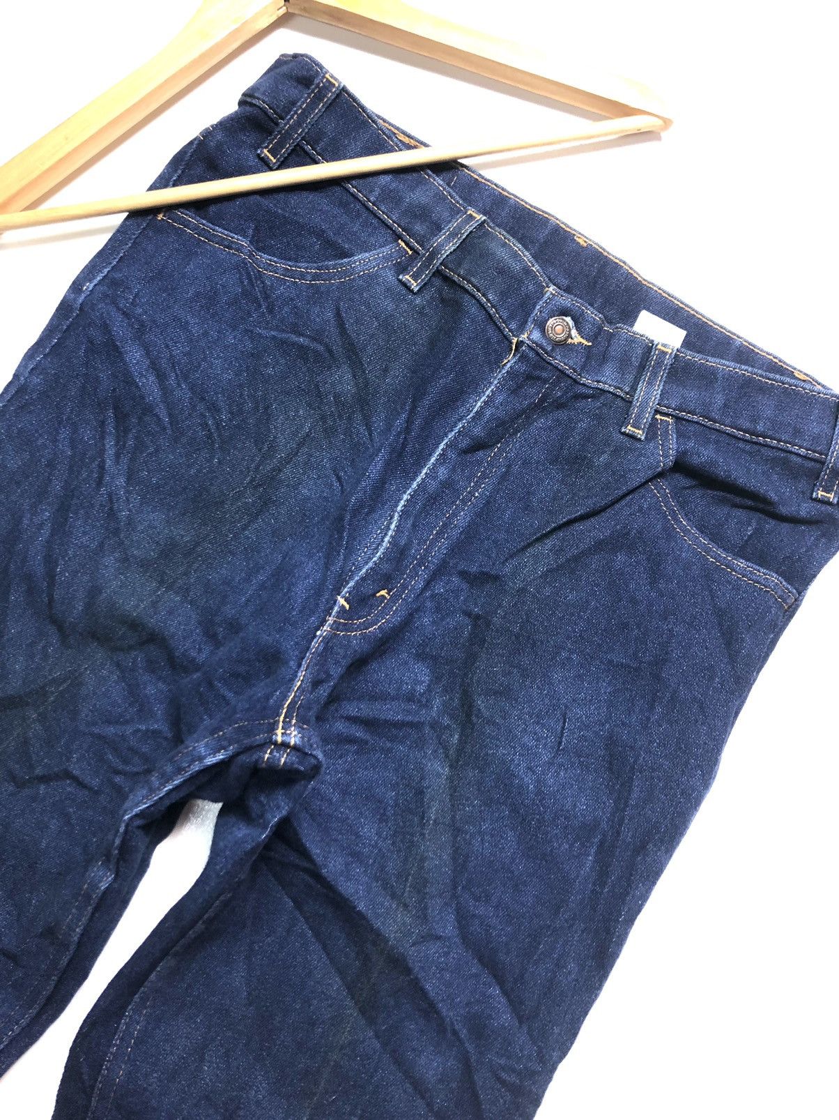 Levi's × Vintage VINTAGE 90s FLARED LEVIS BLUE DENIM MADE IN USA 🇺🇸 Size US 34 / EU 50 - 7 Thumbnail