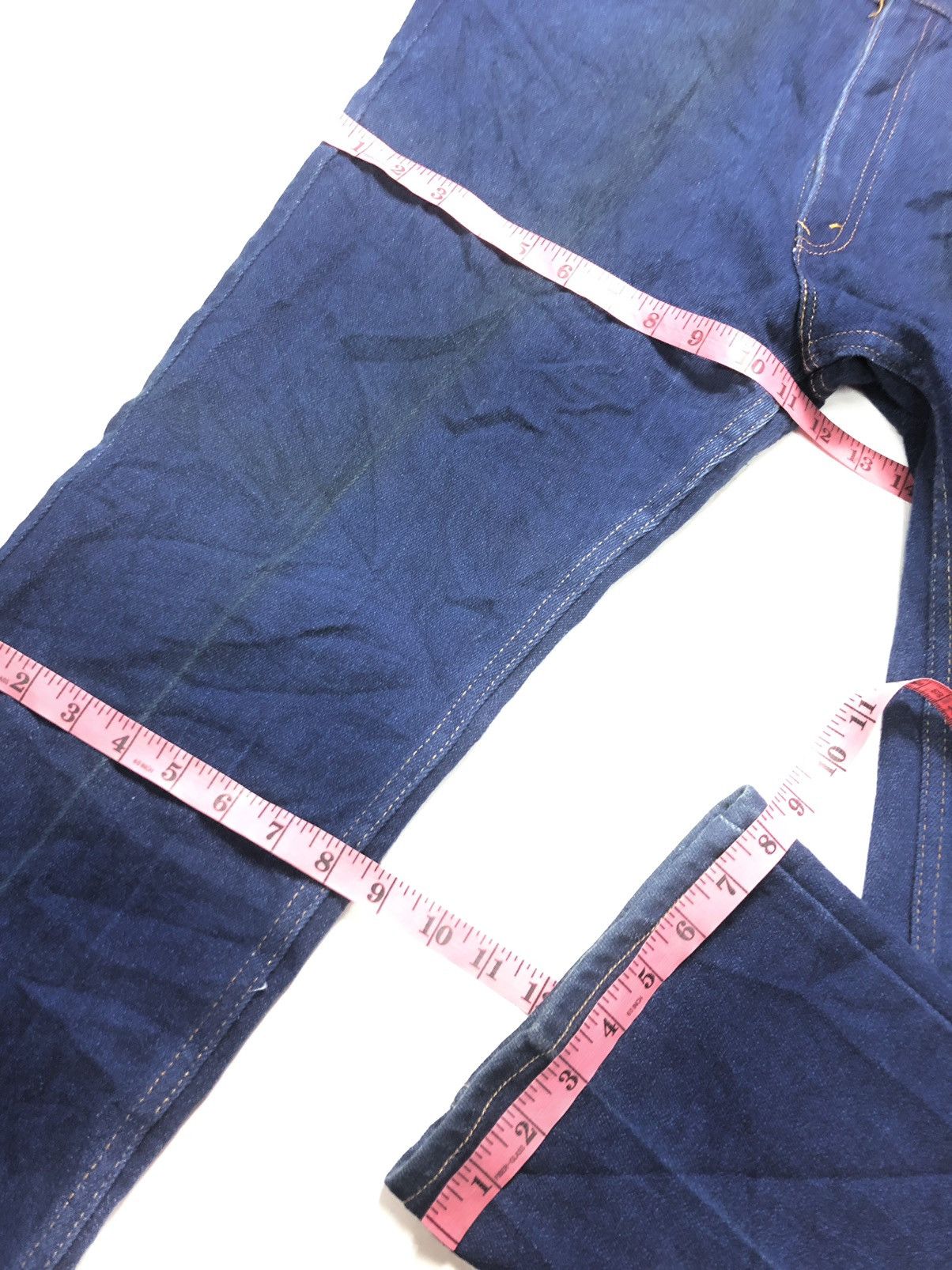 Levi's × Vintage VINTAGE 90s FLARED LEVIS BLUE DENIM MADE IN USA 🇺🇸 Size US 34 / EU 50 - 16 Thumbnail