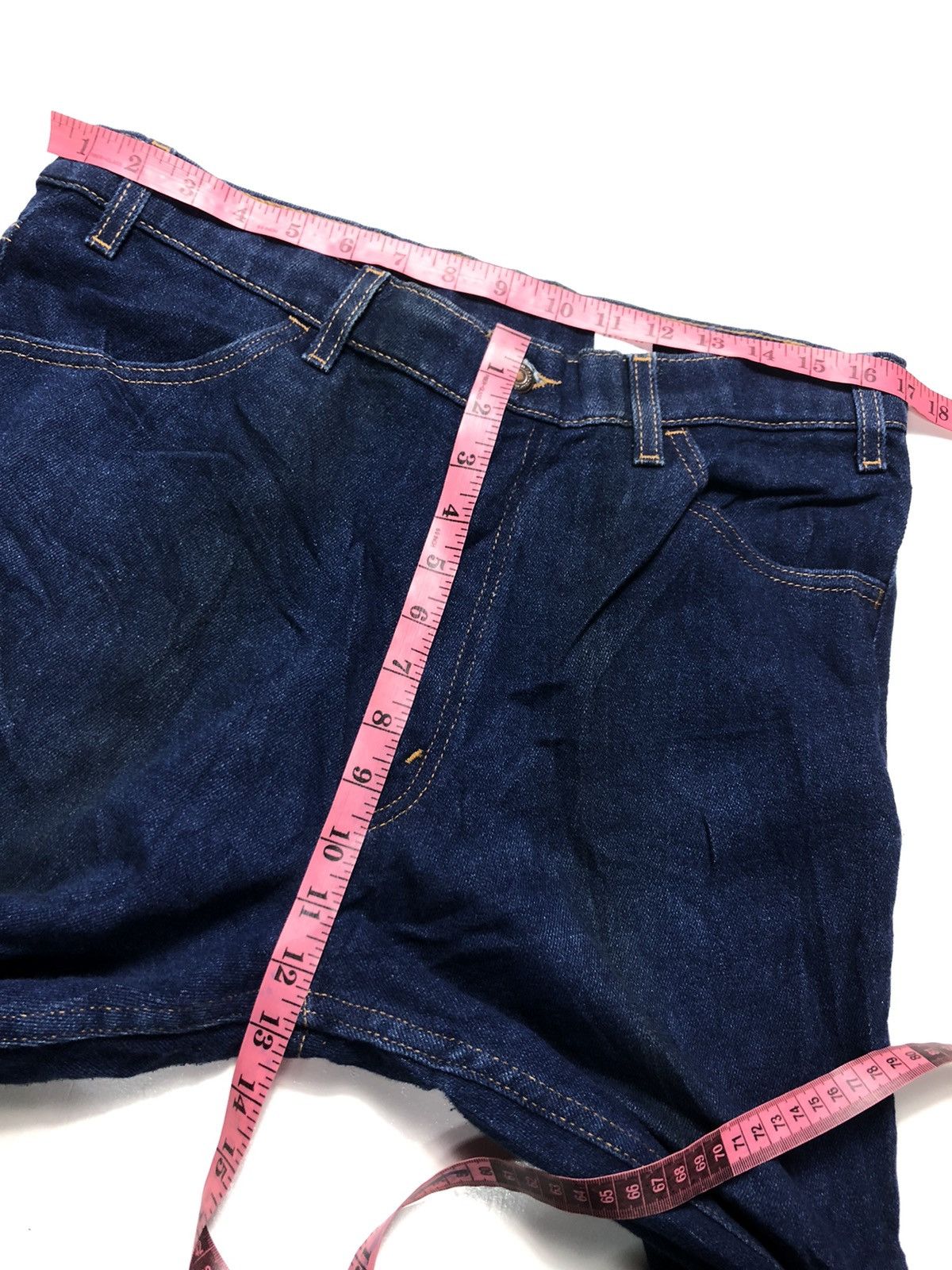 Levi's × Vintage VINTAGE 90s FLARED LEVIS BLUE DENIM MADE IN USA 🇺🇸 Size US 34 / EU 50 - 14 Thumbnail