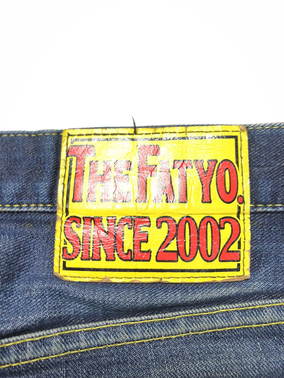 Fat Tokyo × Japanese Brand THE FATYO DEXTER SKINNY DISTRESSED BLUE DENIM Size US 33 - 3 Thumbnail