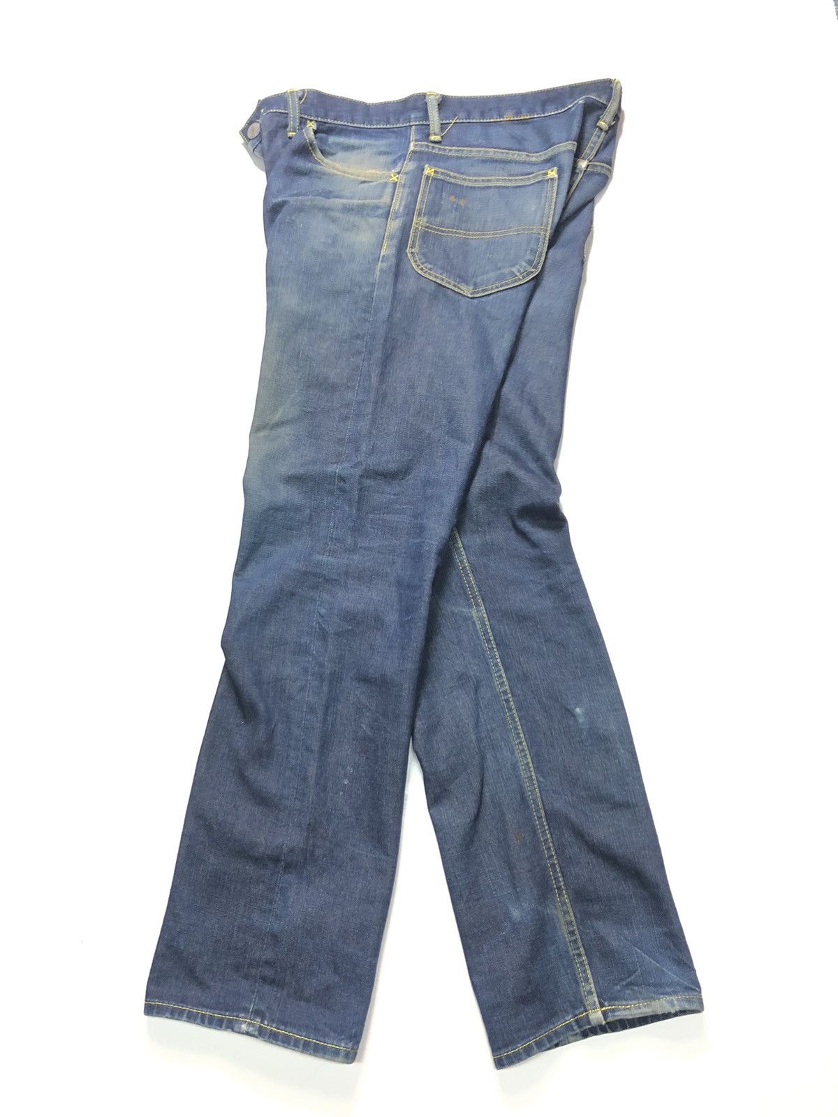 Fat Tokyo × Japanese Brand THE FATYO DEXTER SKINNY DISTRESSED BLUE DENIM Size US 33 - 12 Thumbnail