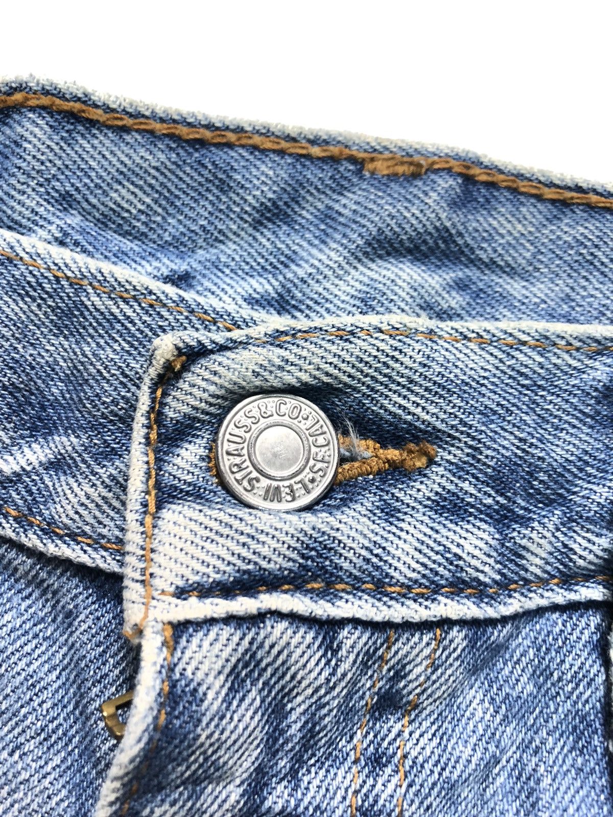 Levi's × Vintage VINTAGE90sLEVIS 505 REGULAR FIT STRAIGHT LEG DISTRESED DENI Size US 31 - 3 Thumbnail