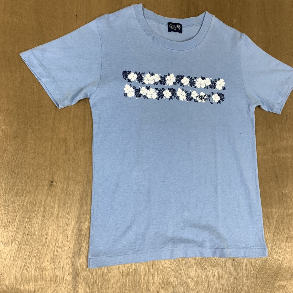 Other Vintag 90s LOCAL MOTION Hawai Floral Single Stitch Surf Tee Size US XS / EU 42 / 0 - 5 Thumbnail