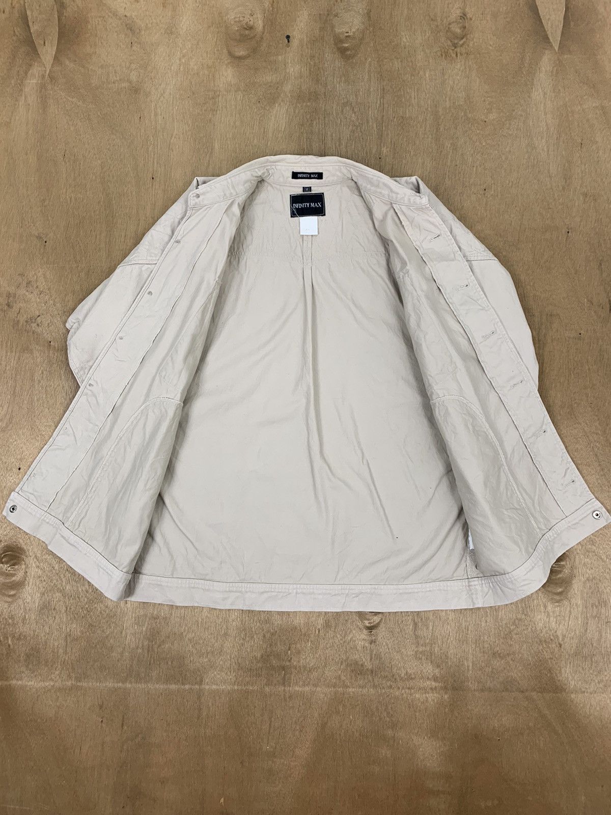 Other INFINITY MAX Sashiko Boro Stitching Workwear Chore Jacket Size US M / EU 48-50 / 2 - 16 Thumbnail