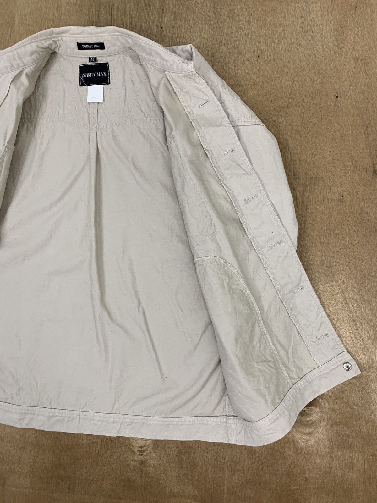 Other INFINITY MAX Sashiko Boro Stitching Workwear Chore Jacket Size US M / EU 48-50 / 2 - 15 Thumbnail