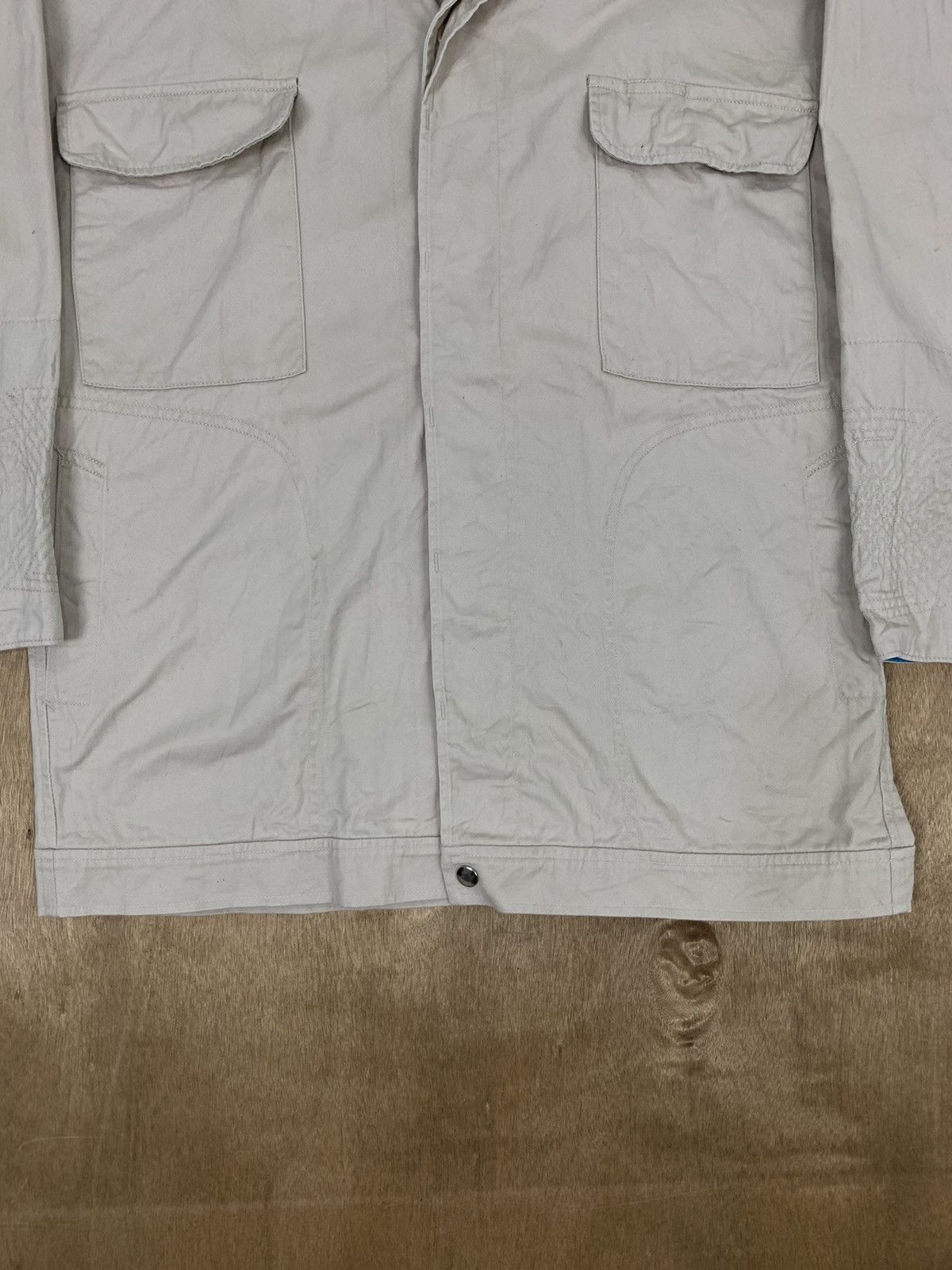 Other INFINITY MAX Sashiko Boro Stitching Workwear Chore Jacket Size US M / EU 48-50 / 2 - 4 Thumbnail