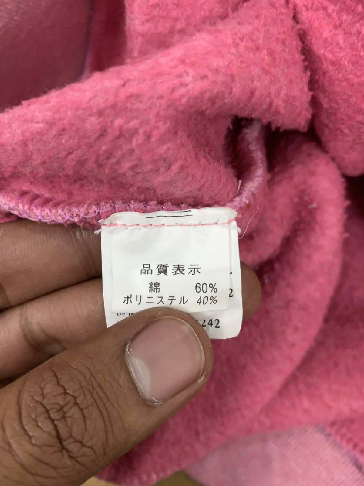 Japanese Brand × Pink ALCIA LUNA WOR BigLogo Graphic Print Pullover Hoodie Jacket Size US L / EU 52-54 / 3 - 19 Thumbnail