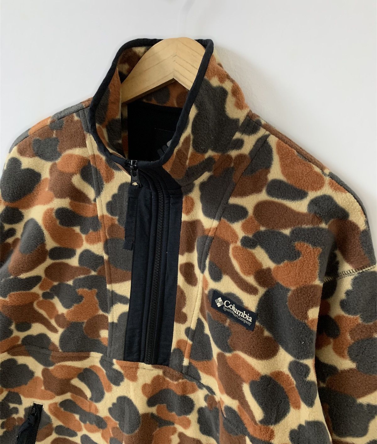 Columbia Columbia Camo Half Zip Fleece Sweater Size US M / EU 48-50 / 2 - 4 Thumbnail