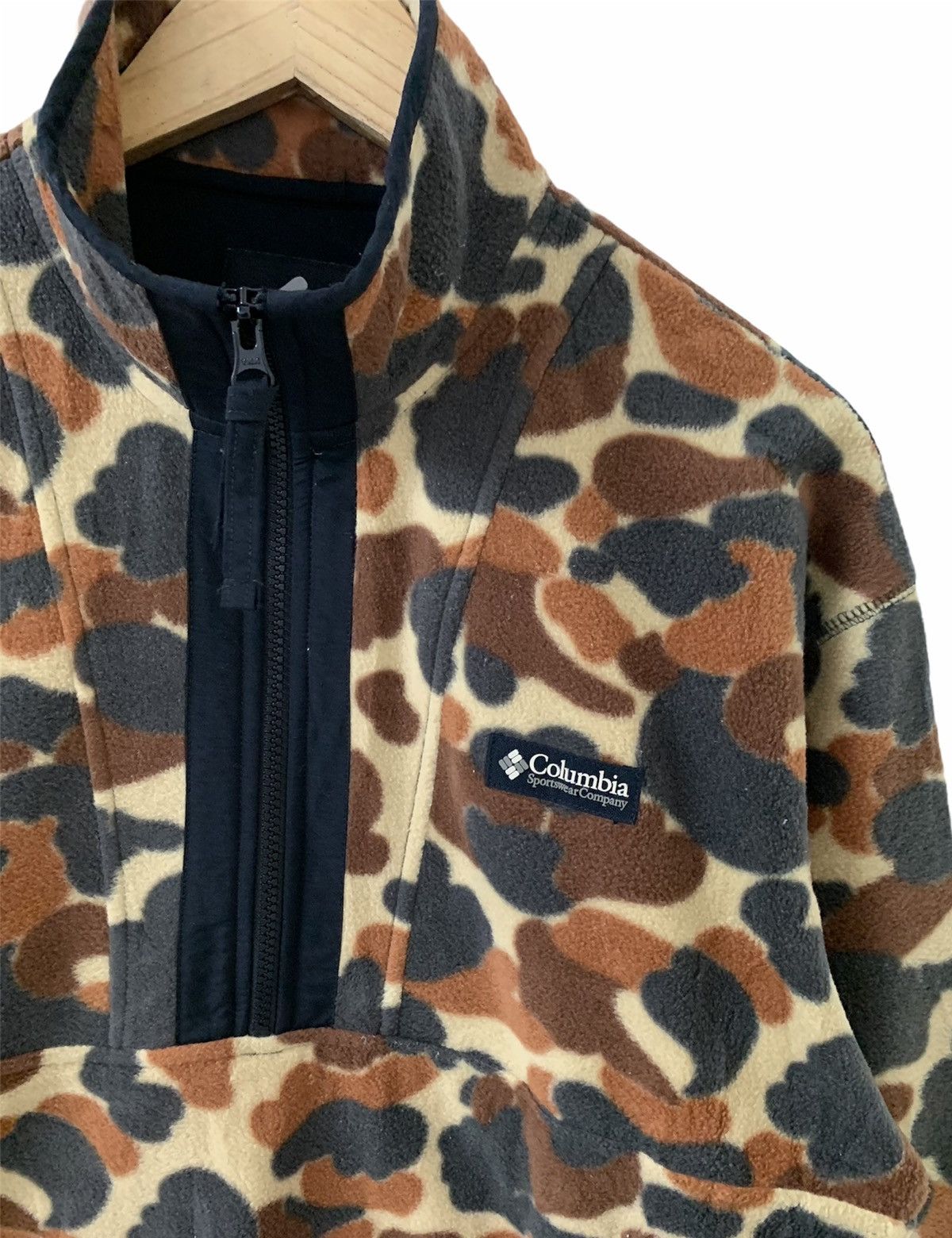 Columbia Columbia Camo Half Zip Fleece Sweater Size US M / EU 48-50 / 2 - 5 Thumbnail