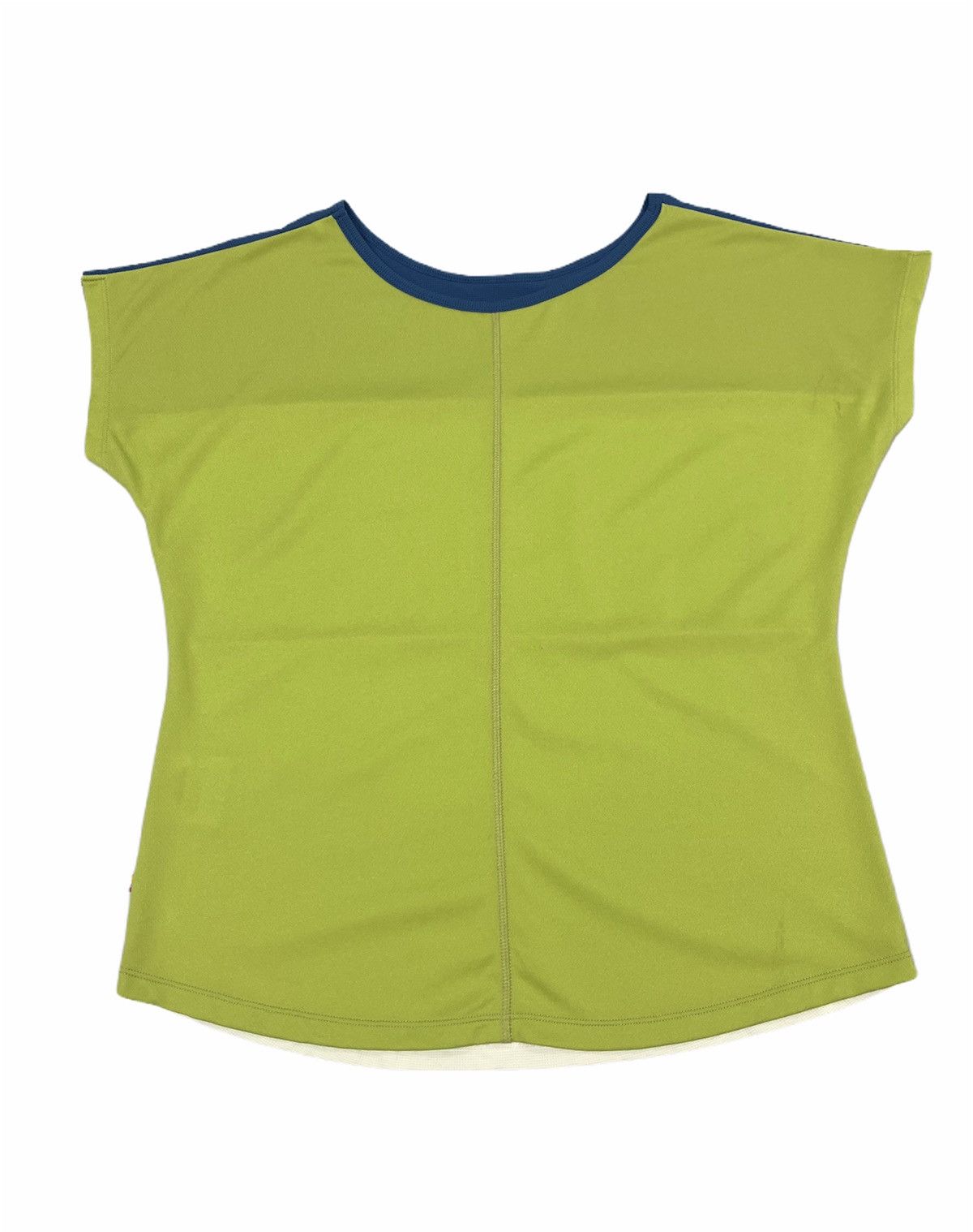 Ellesse × Solid and Striped ELLESSE Stripe Colorful WideNeck Croptop ShortSleeve Tshirt Size S / US 4 / IT 40 - 2 Thumbnail