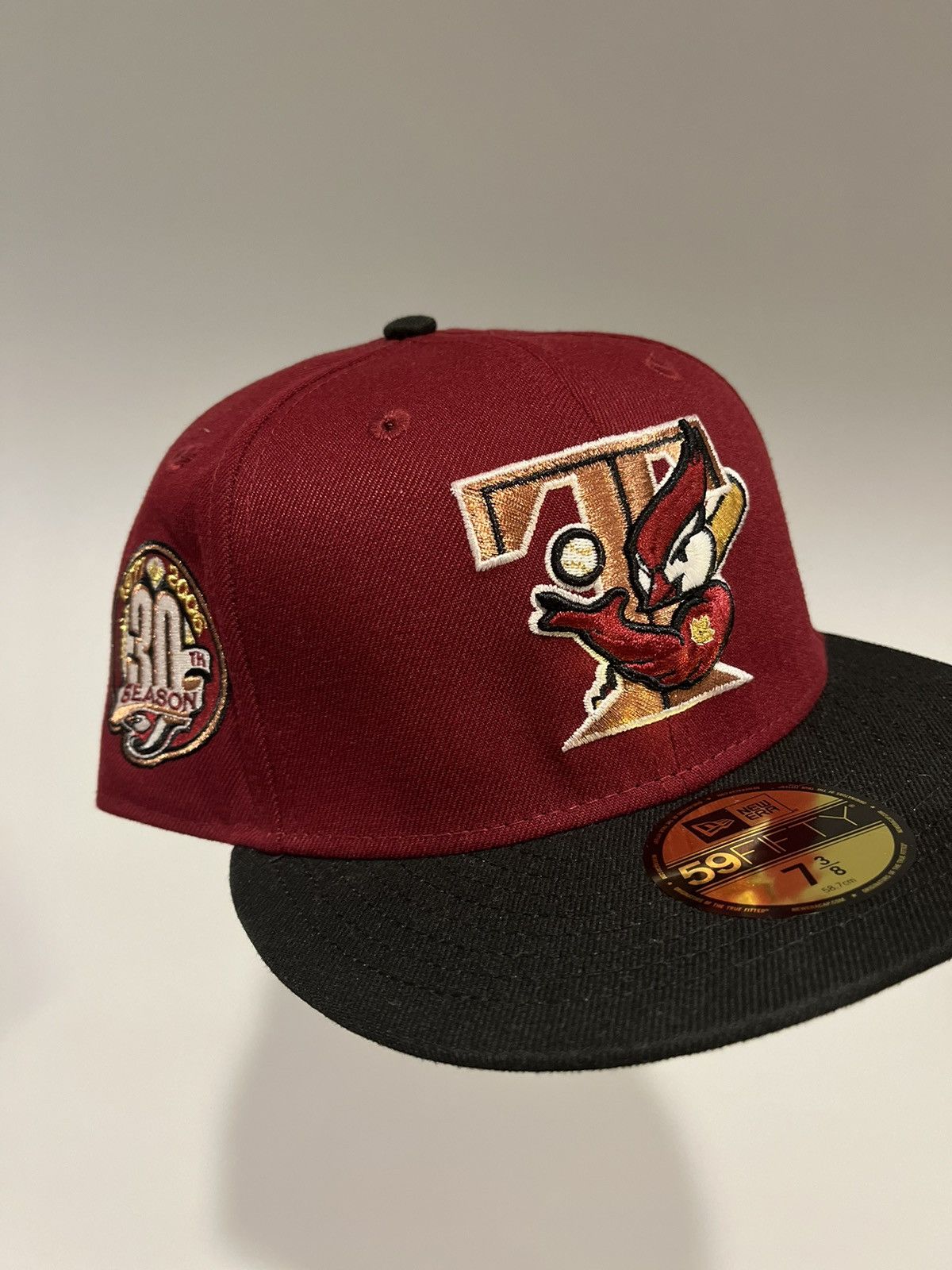 image of Hat Club x Mlb Hatclub Noho Exclusive Rushmore Noho Nati Strong Bird Pinky in Cardinal, Men's
