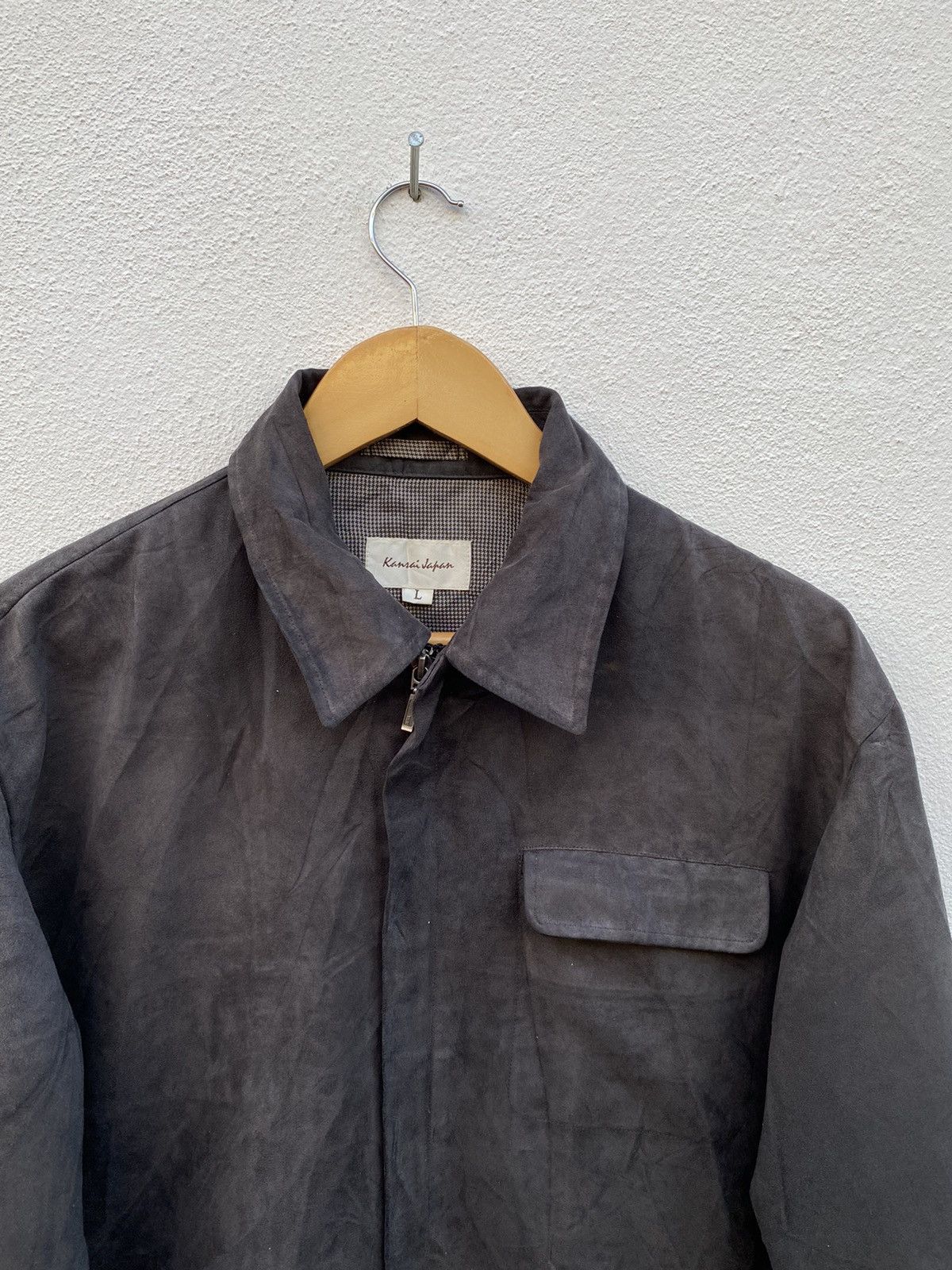 Japanese Brand × Kansai Yamamoto Japanese Brand X Kansai japan wax jacket Size US L / EU 52-54 / 3 - 3 Thumbnail