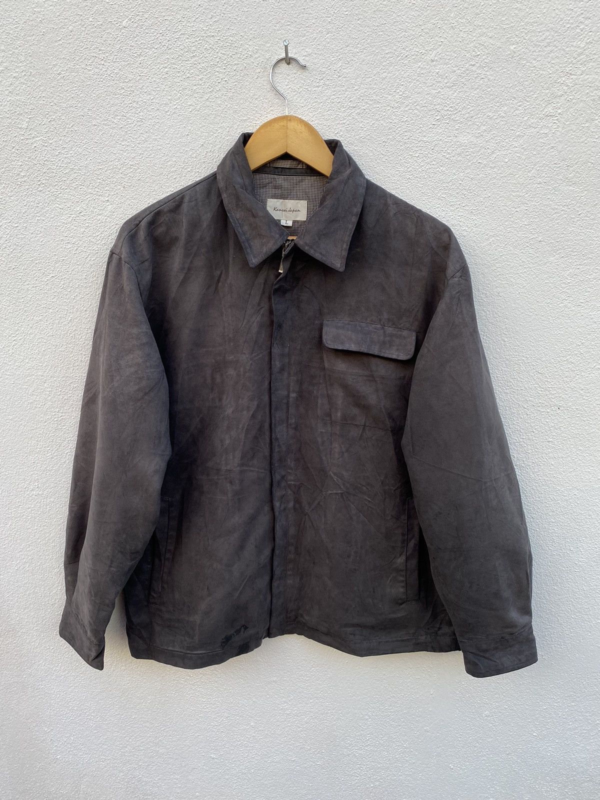 Japanese Brand × Kansai Yamamoto Japanese Brand X Kansai japan wax jacket Size US L / EU 52-54 / 3 - 1 Thumbnail