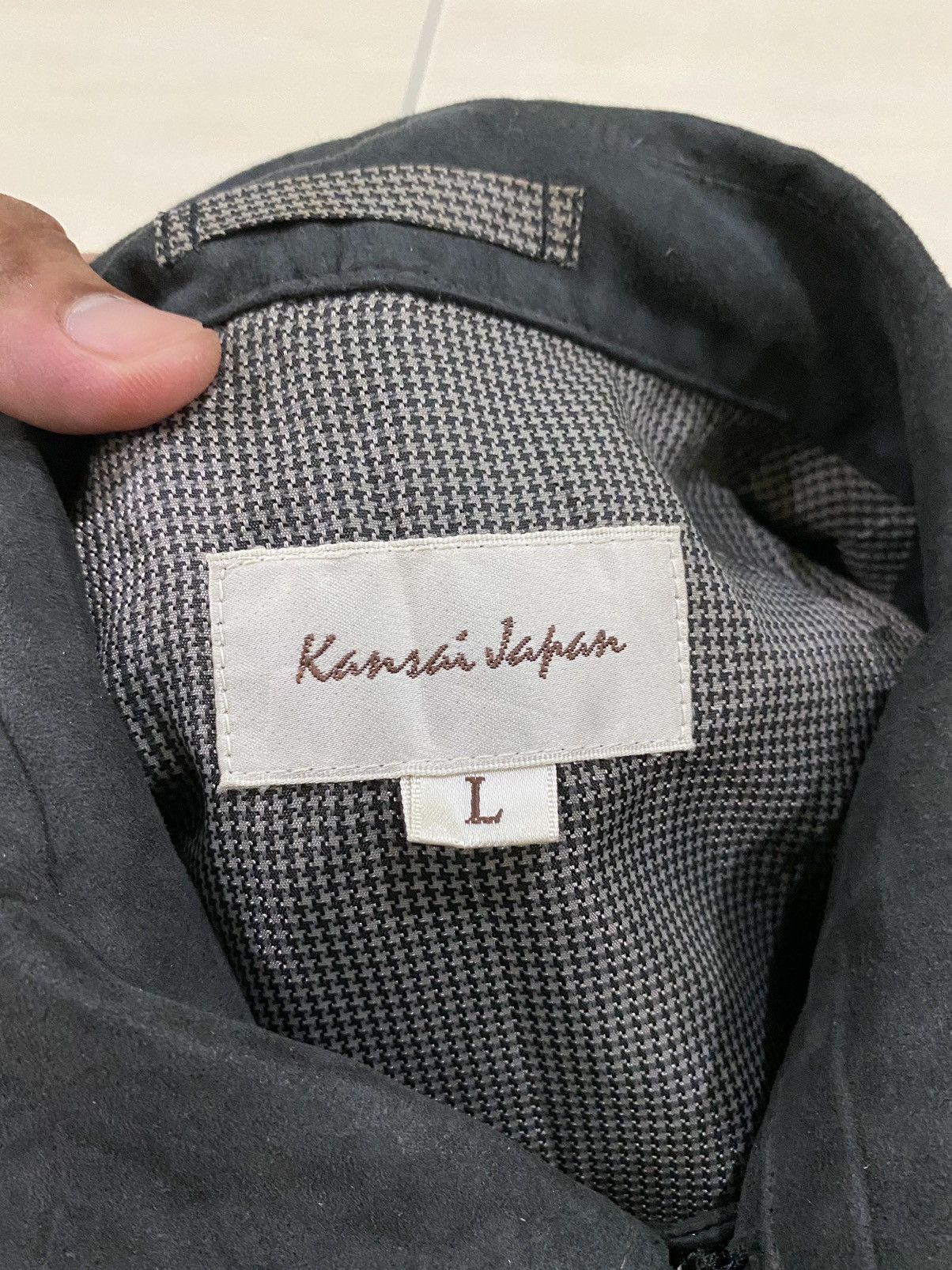 Japanese Brand × Kansai Yamamoto Japanese Brand X Kansai japan wax jacket Size US L / EU 52-54 / 3 - 5 Thumbnail