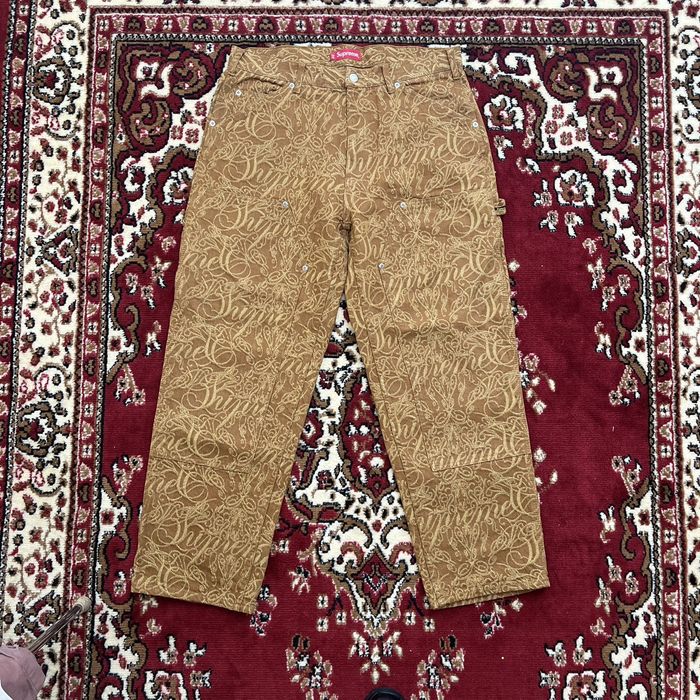 Supreme Supreme jacquard pants | Grailed