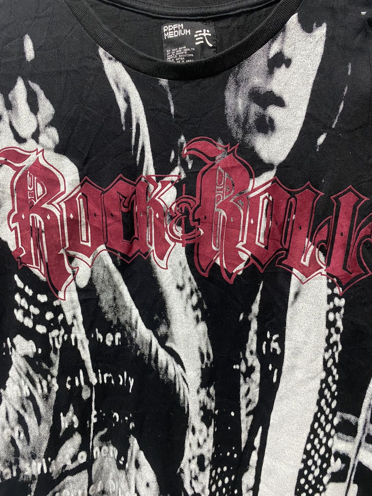 Japanese Brand PPFM ROCK ROLL BAND BIG LOGO Size US S / EU 44-46 / 1 - 3 Thumbnail