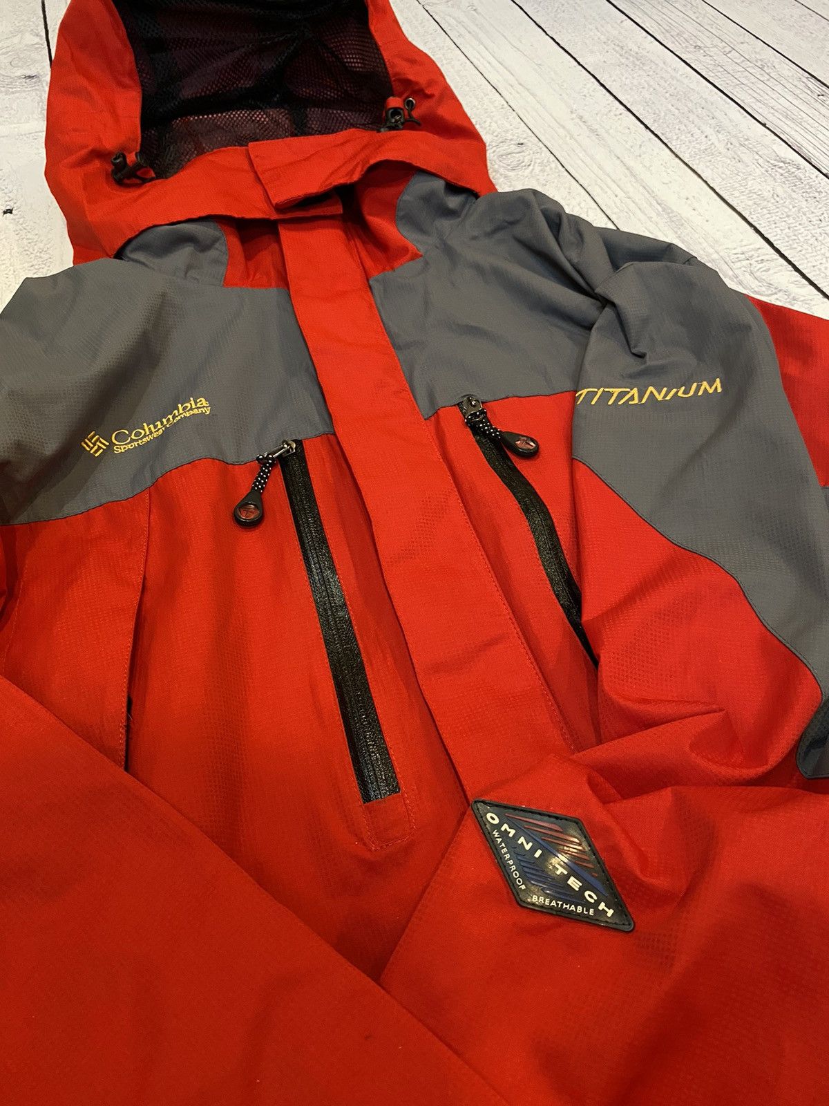 Arc'teryx × Columbia Columbia Omni Tech Titanium Jacket | Grailed