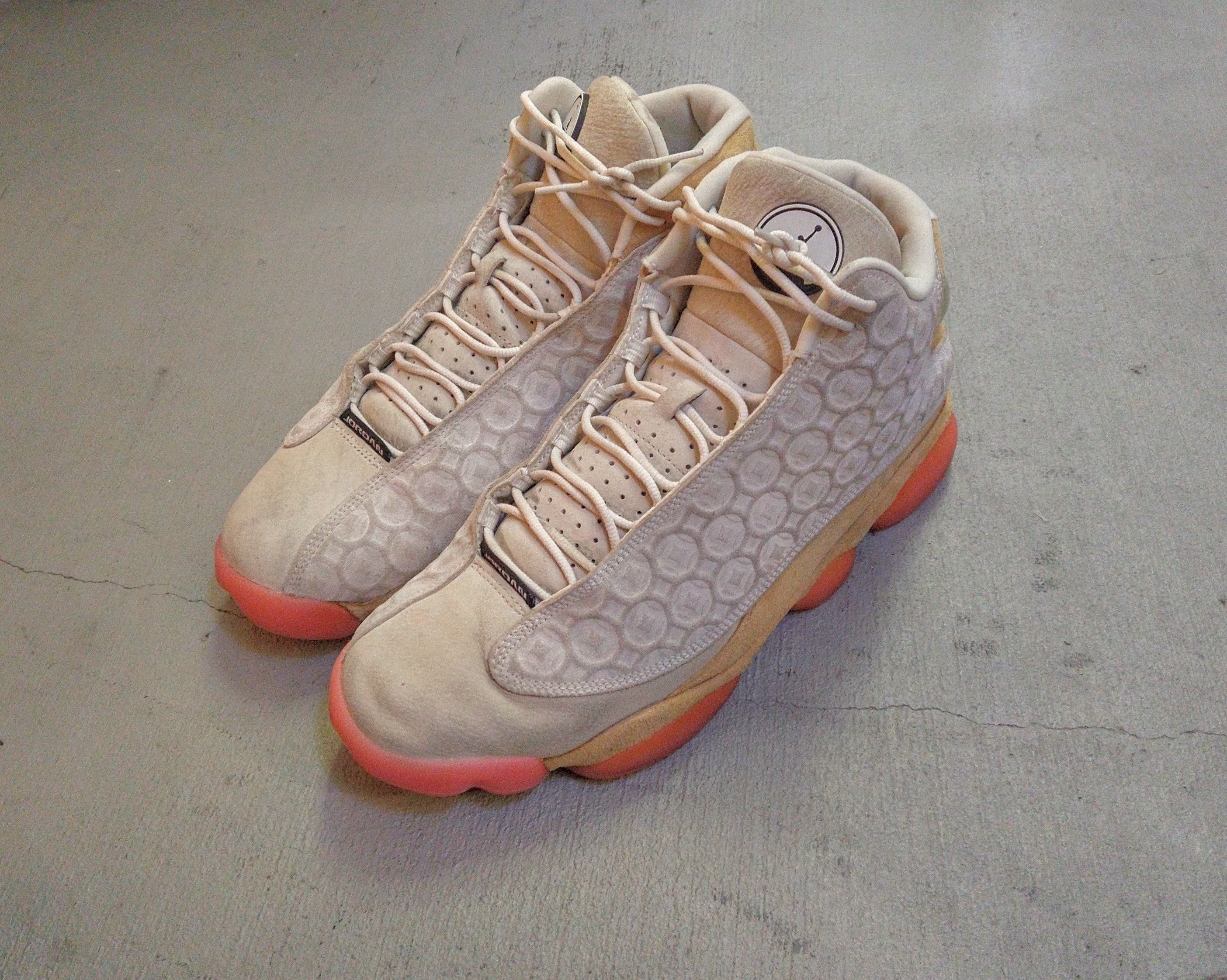 image of Jordan Nike Air Jordan 13 Retro Chinese New Year Size 14 Cw4409-100 Shoes in Beige/Pink, Men's