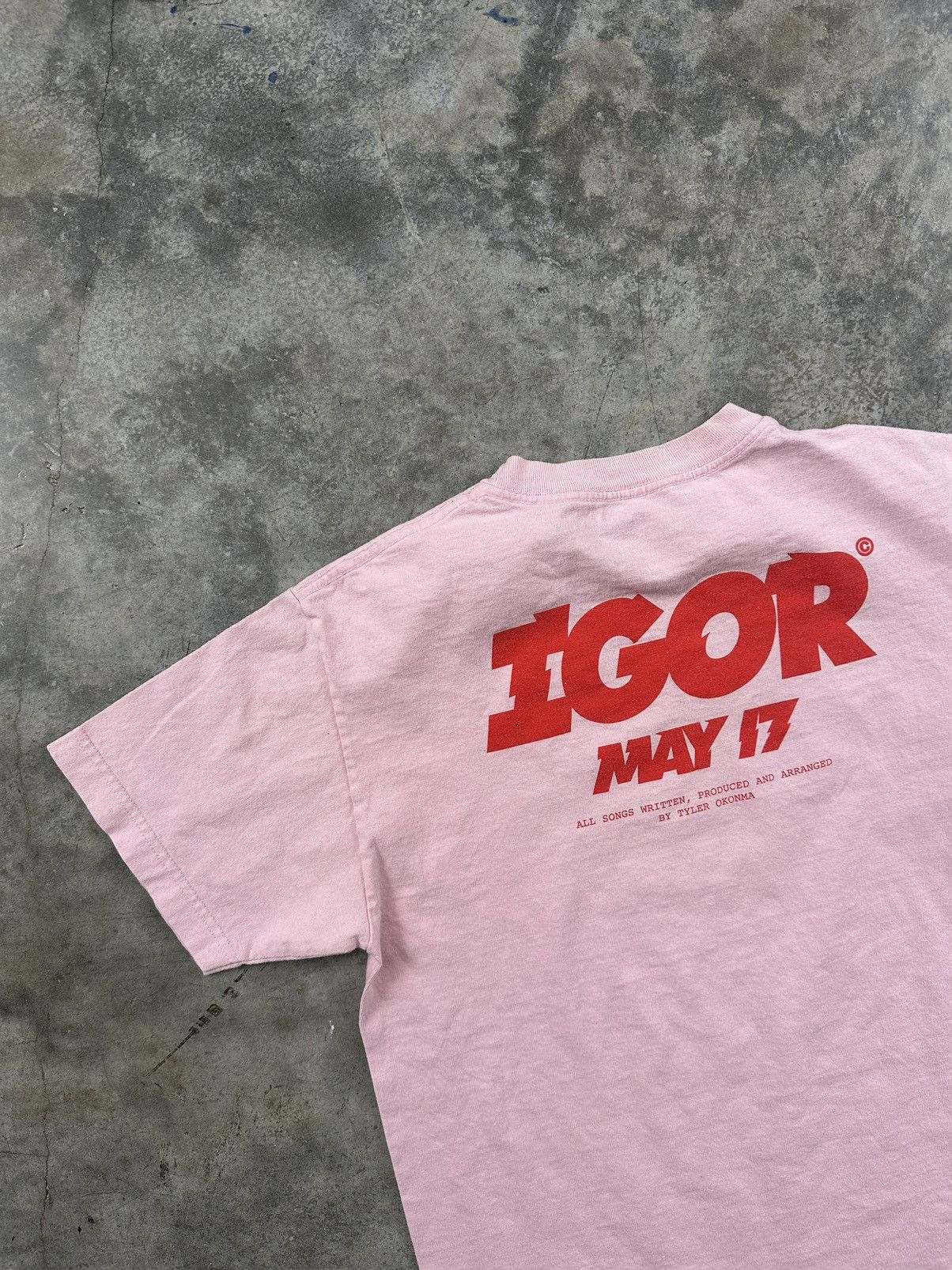 Golf Wang Golf Wang Pink Igor Album Release Tee Sz. Medium Tyler Size US M / EU 48-50 / 2 - 2 Thumbnail