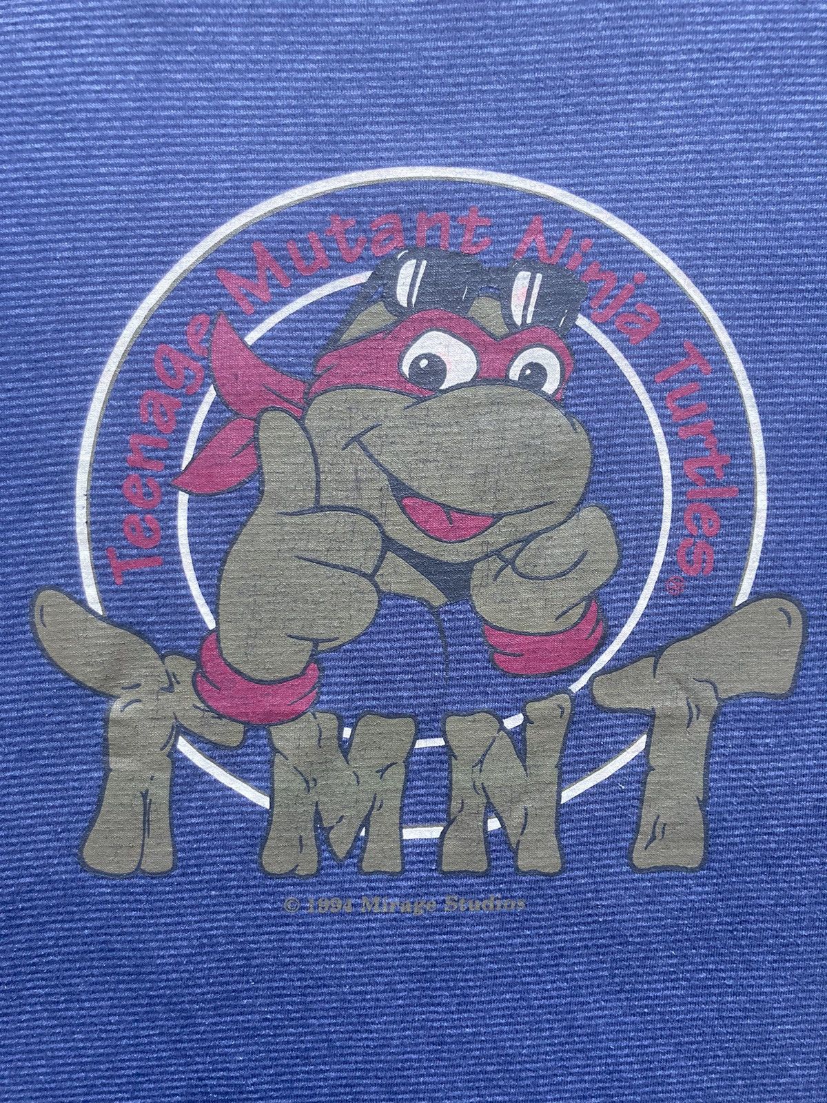 Vintage RARE Vintage 1994 teenage mutant ninja turtles striped shirt Size US M / EU 48-50 / 2 - 6 Thumbnail