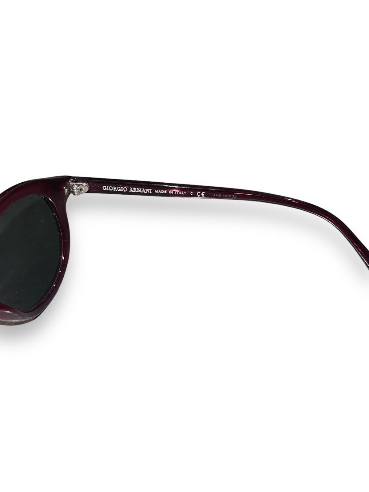 Emporio Armani Giorgio Armani AR8007 5014/31 Dark Red Sunglasses Size ONE SIZE - 8 Thumbnail