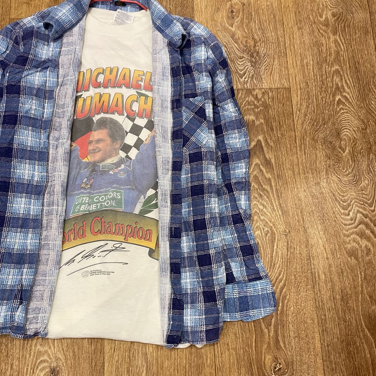 Vintage Vintage Y2K Graphic Tee Oversized Streetwear Grunge Layer M Size US M / EU 48-50 / 2 - 2 Thumbnail