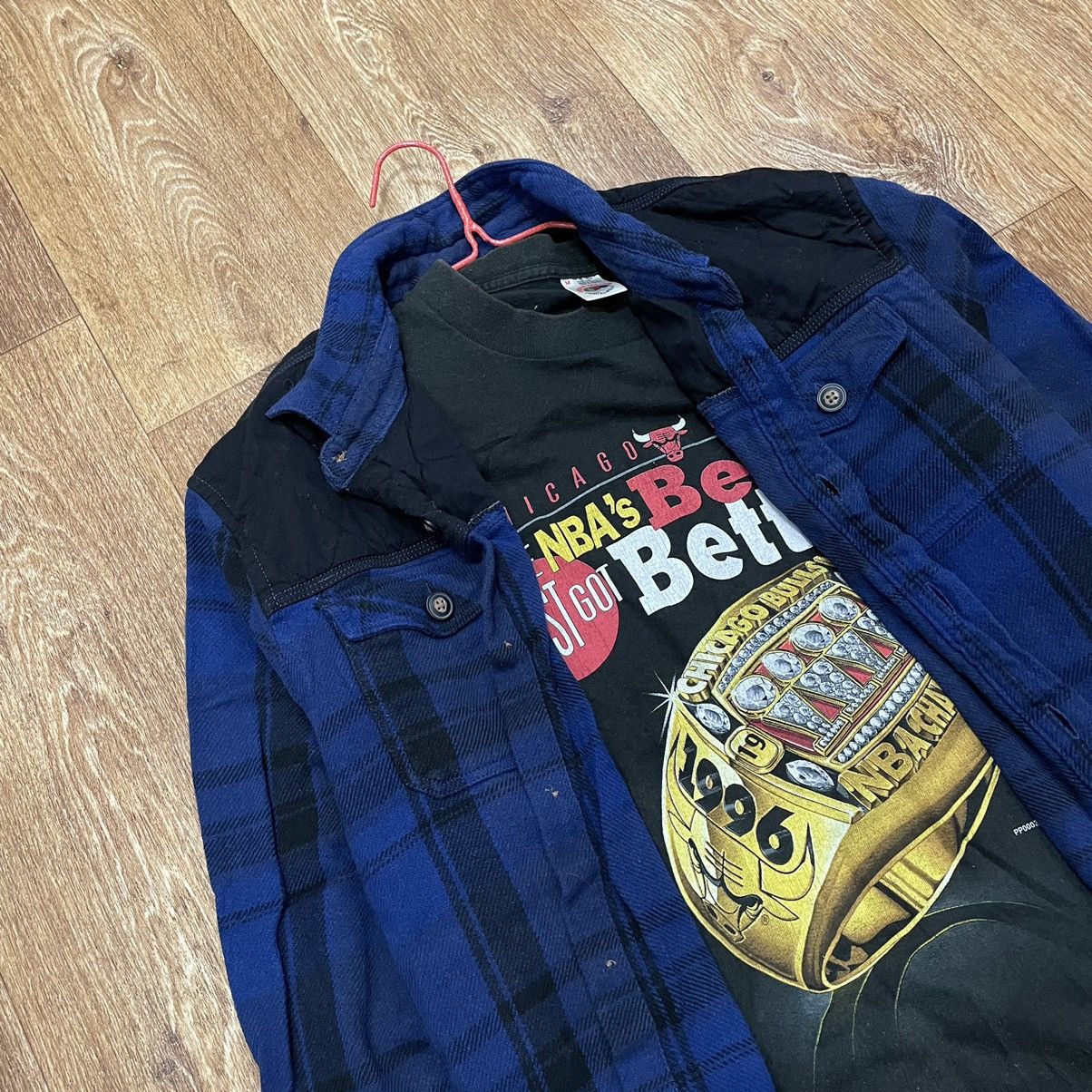 Flannel Vintage Flannel Shirt Checkered Shirt Travis Scott Style Y2K Size US L / EU 52-54 / 3 - 5 Thumbnail