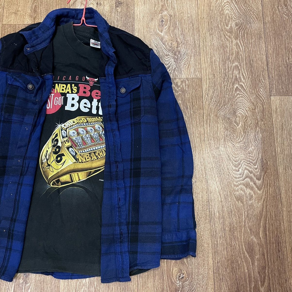 Flannel Vintage Flannel Shirt Checkered Shirt Travis Scott Style Y2K Size US L / EU 52-54 / 3 - 2 Thumbnail