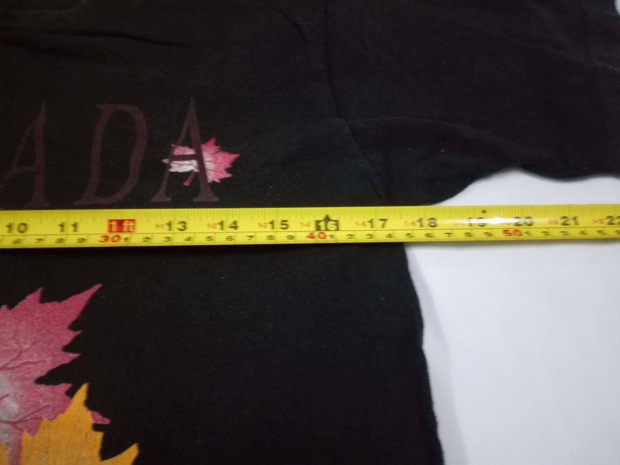 Fruit Of The Loom Vintage 1980s 80s CANADA NIAGARA FALL Tourist Tee Size US S / EU 44-46 / 1 - 5 Thumbnail