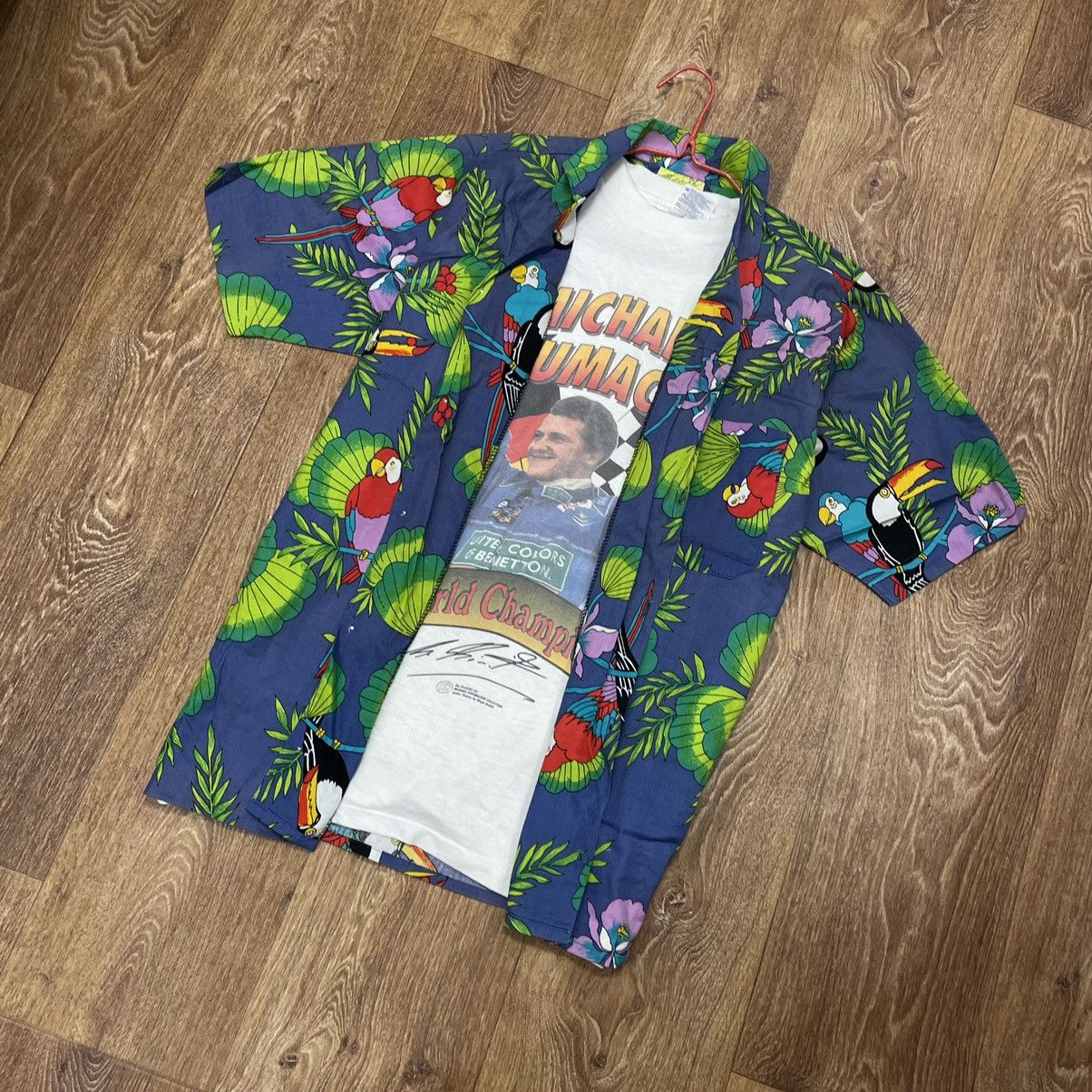 Vintage Vintage 90s Floral All Over Print Hawaiian Shirt Y2K Skate M Size US M / EU 48-50 / 2 - 3 Thumbnail