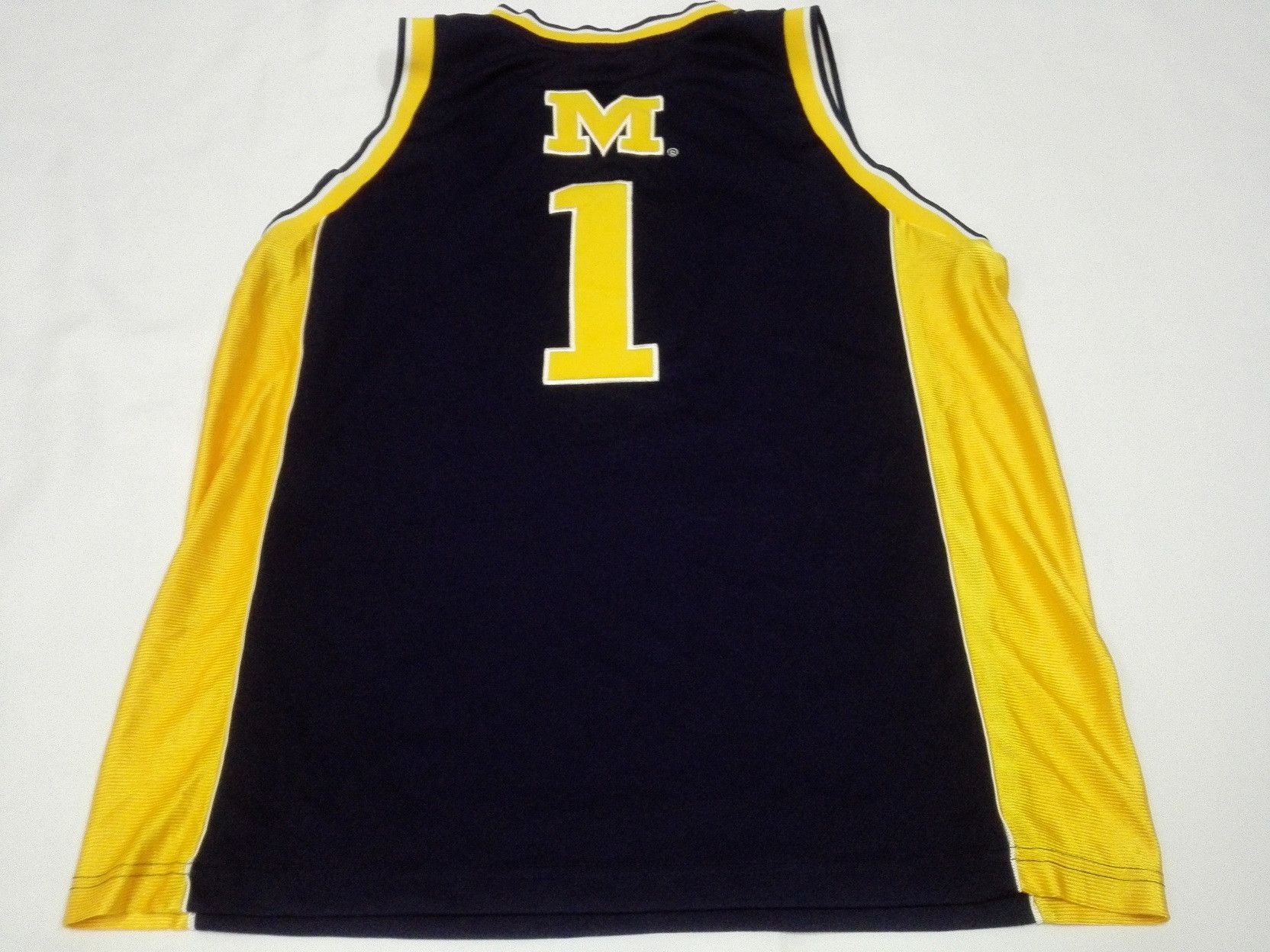 Sports Specialties Vintage MICHIGAN #1 Jersey Men's Colosseum Athletics Size US L / EU 52-54 / 3 - 8 Thumbnail
