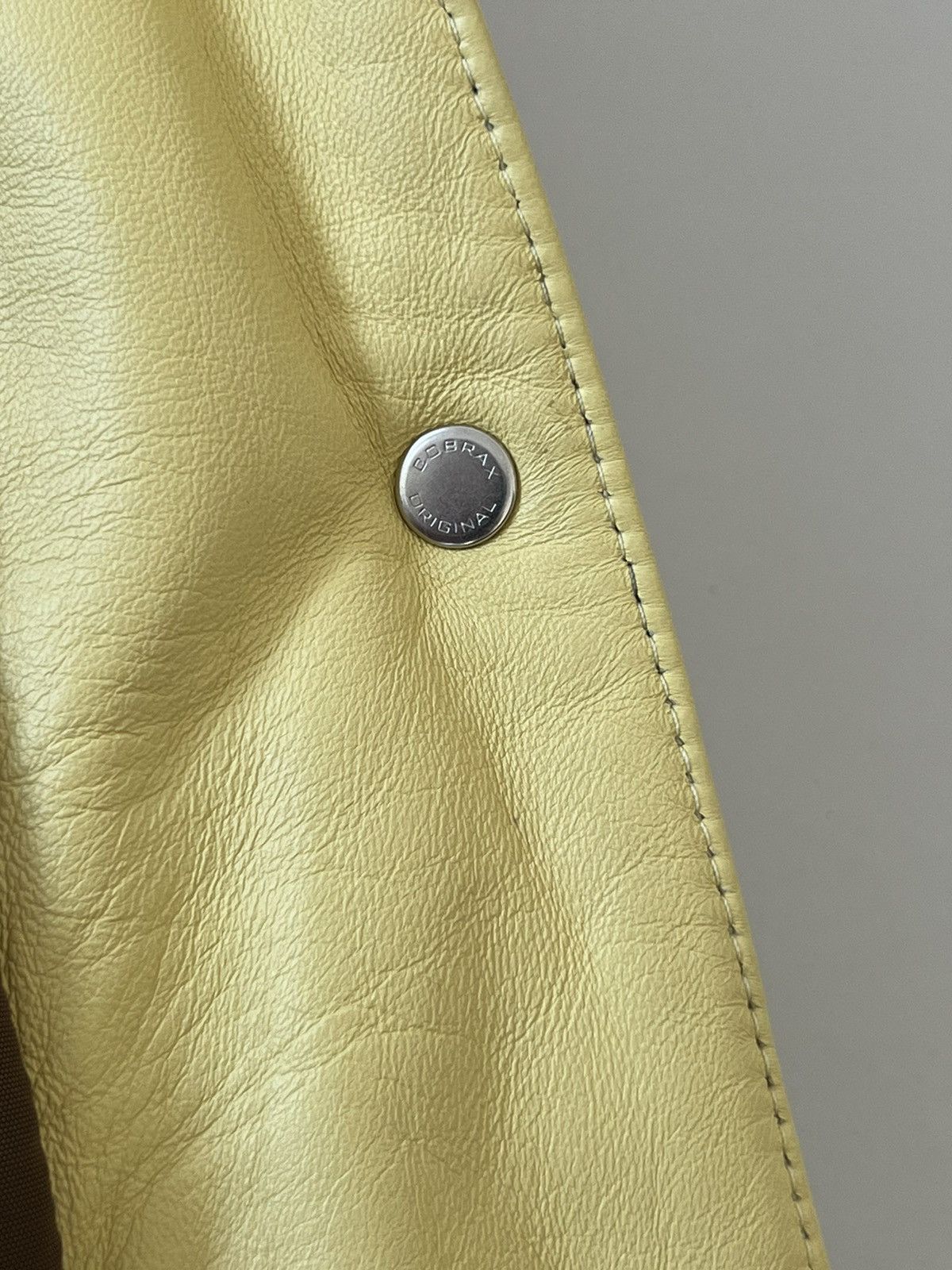 Calvin Klein 205W39NYC × Raf Simons Special Ordered Lamb Leather Yellow Vest Size US S / EU 44-46 / 1 - 8 Thumbnail