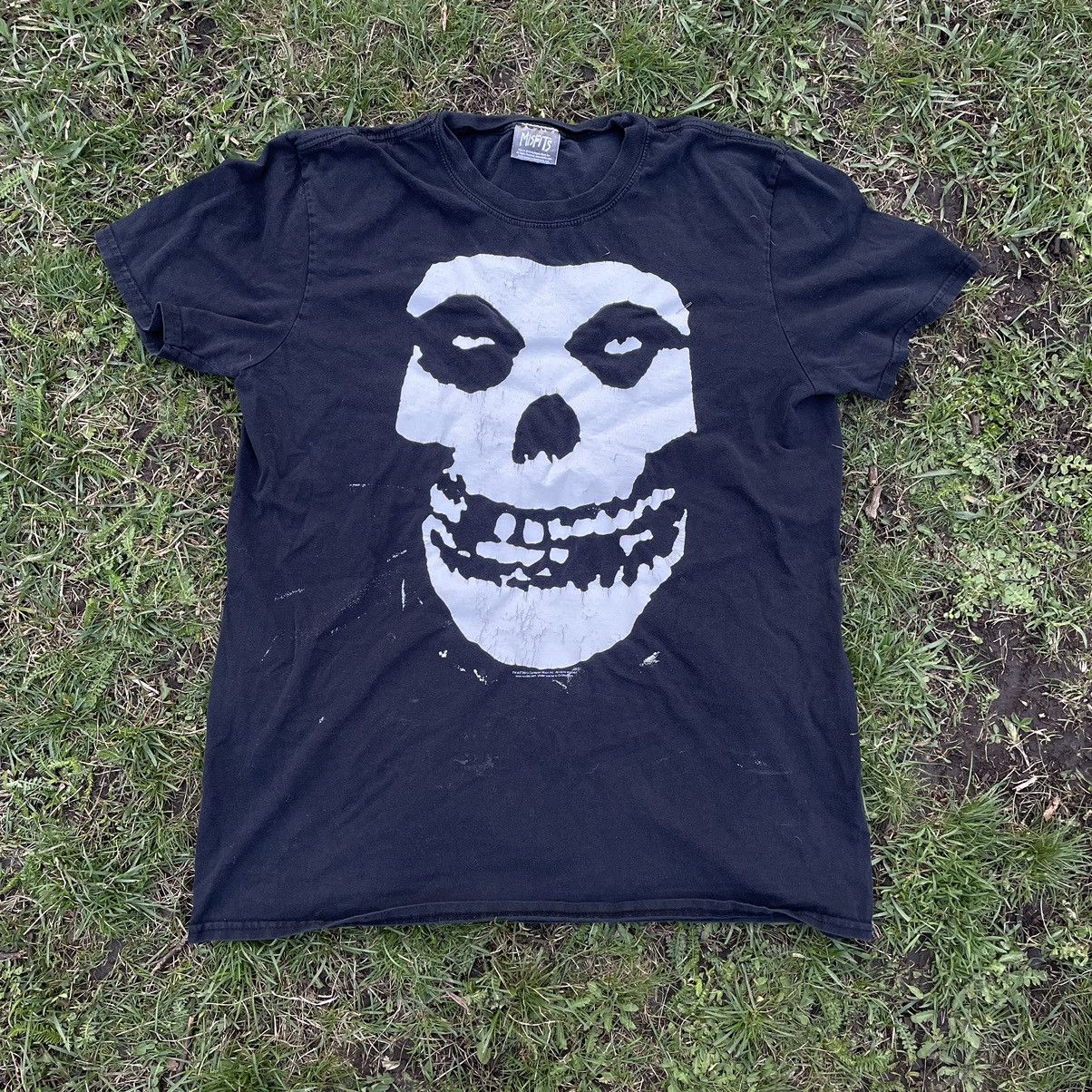 Vintage Vintage 90s Misfits Graphic Tee Skull Punk Grunge Slim M Size US M / EU 48-50 / 2 - 3 Thumbnail