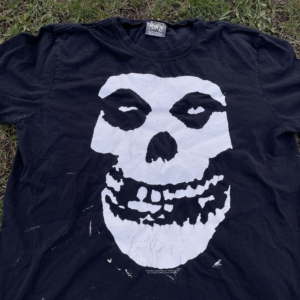 Vintage Vintage 90s Misfits Graphic Tee Skull Punk Grunge Slim M Size US M / EU 48-50 / 2 - 5 Thumbnail