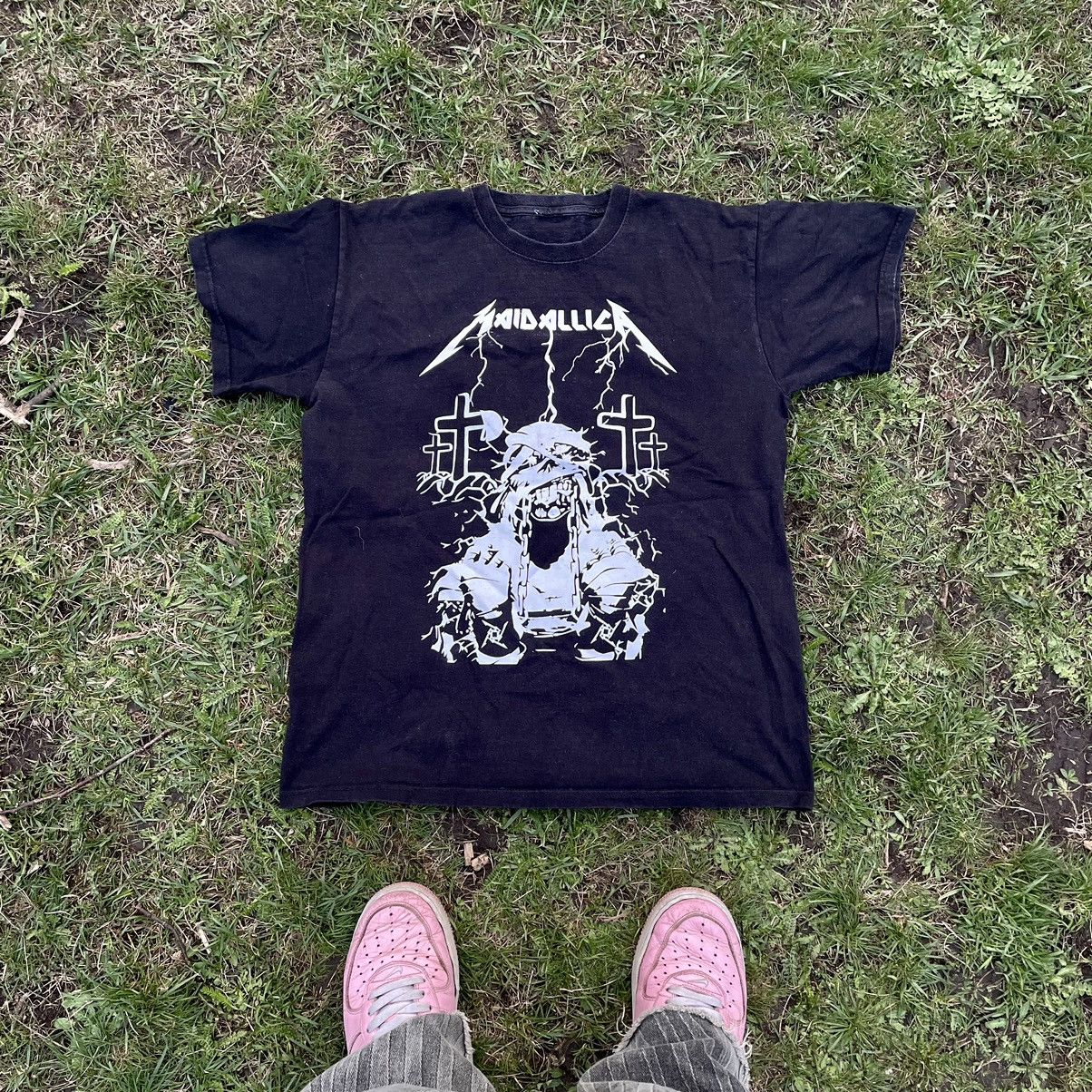 Vintage Vintage 90s Metallica Band Tee Sun Faded Grunge Graphic L Size US L / EU 52-54 / 3 - 1 Thumbnail