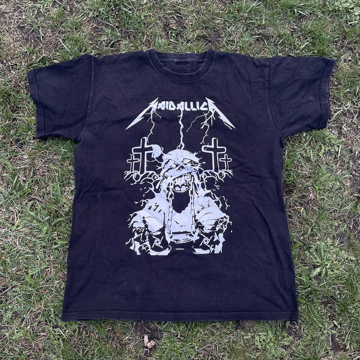 Vintage Vintage 90s Metallica Band Tee Sun Faded Grunge Graphic L Size US L / EU 52-54 / 3 - 2 Thumbnail