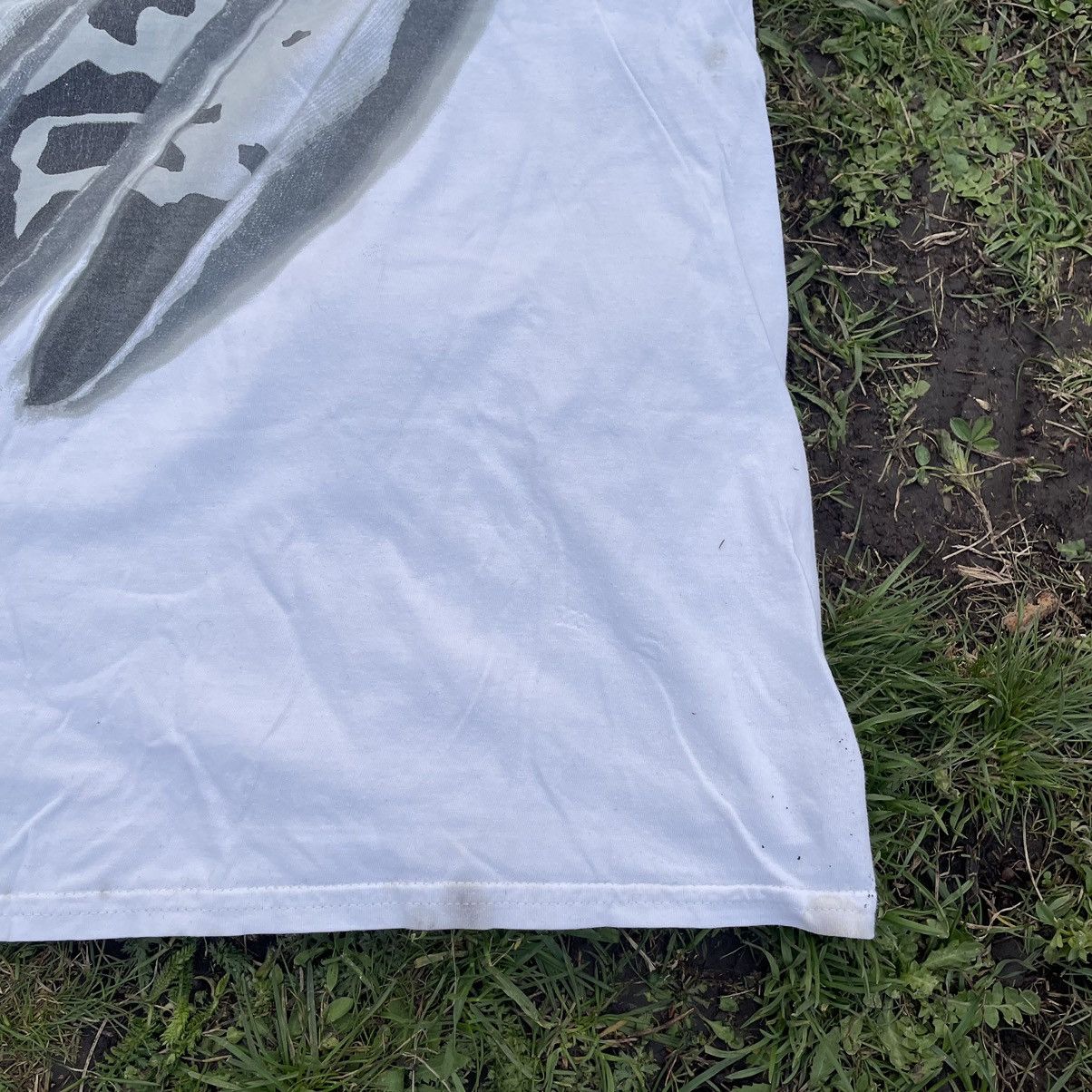 Vintage Vintage 90s Graphic Tee Sun Faded Horror Grunge Skate Boxy L Size US L / EU 52-54 / 3 - 5 Thumbnail