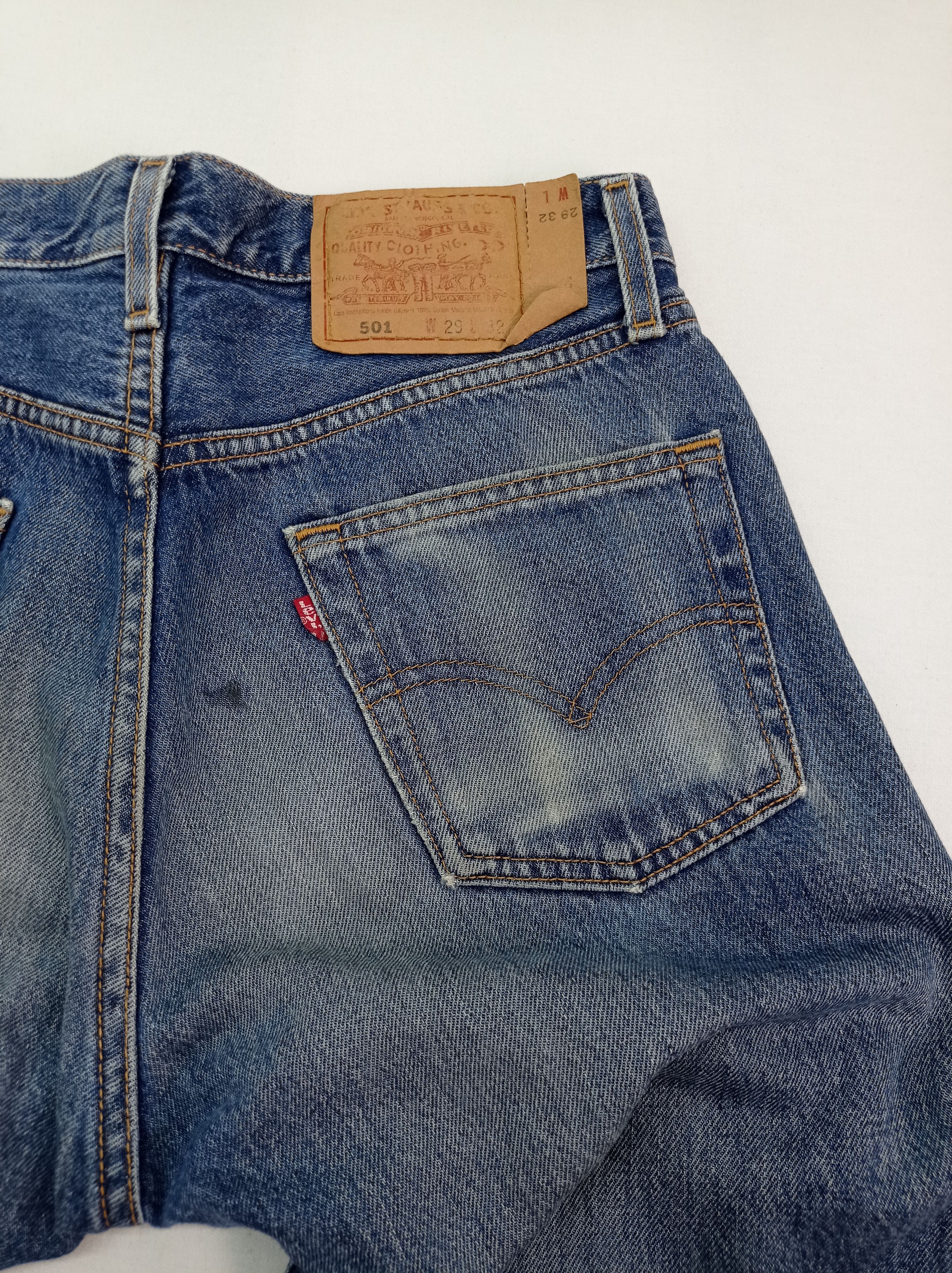 Levi's Vintage Levi's 501 Faded Denim Pants Size US 29 - 14 Thumbnail