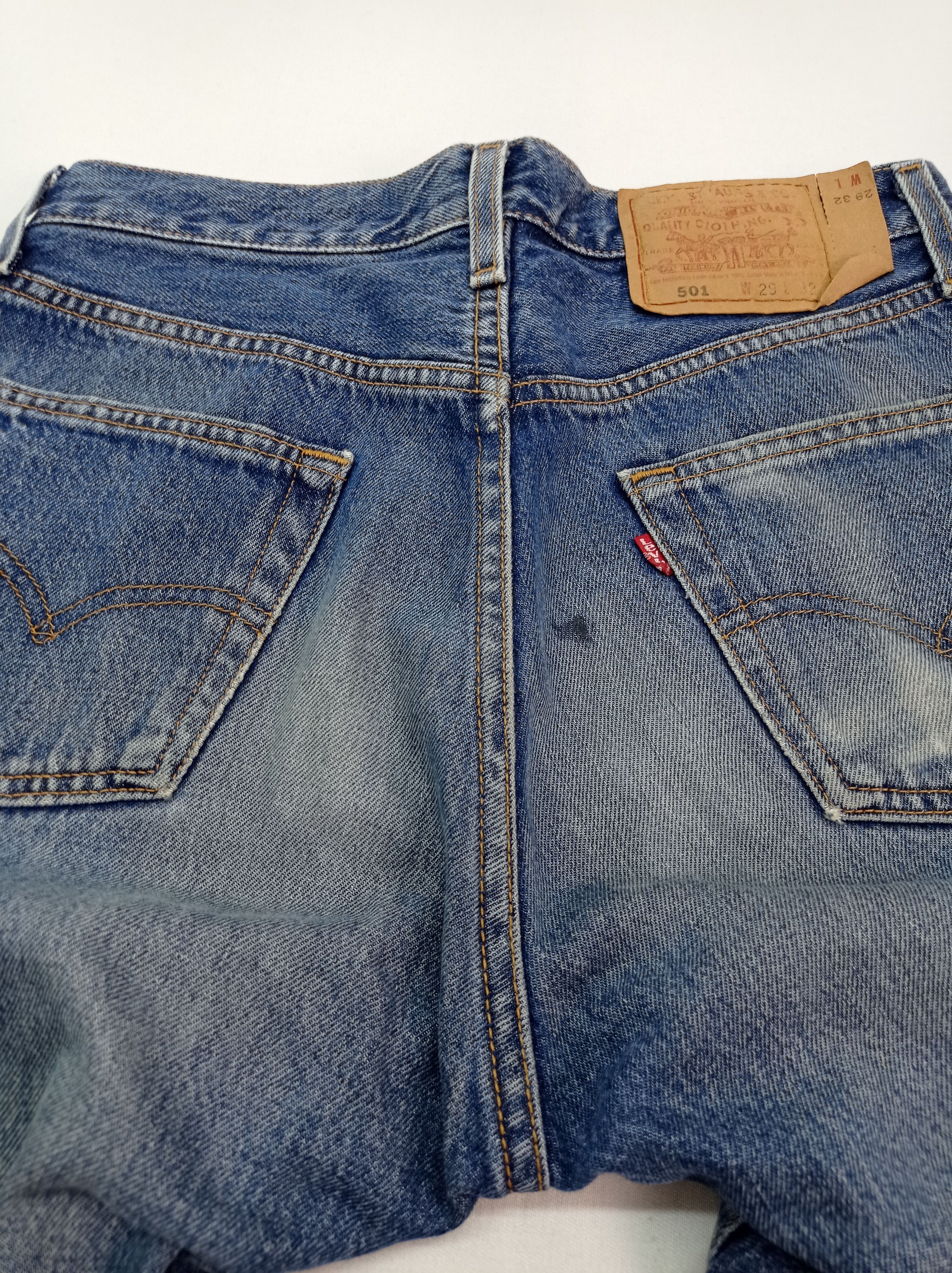 Levi's Vintage Levi's 501 Faded Denim Pants Size US 29 - 13 Thumbnail