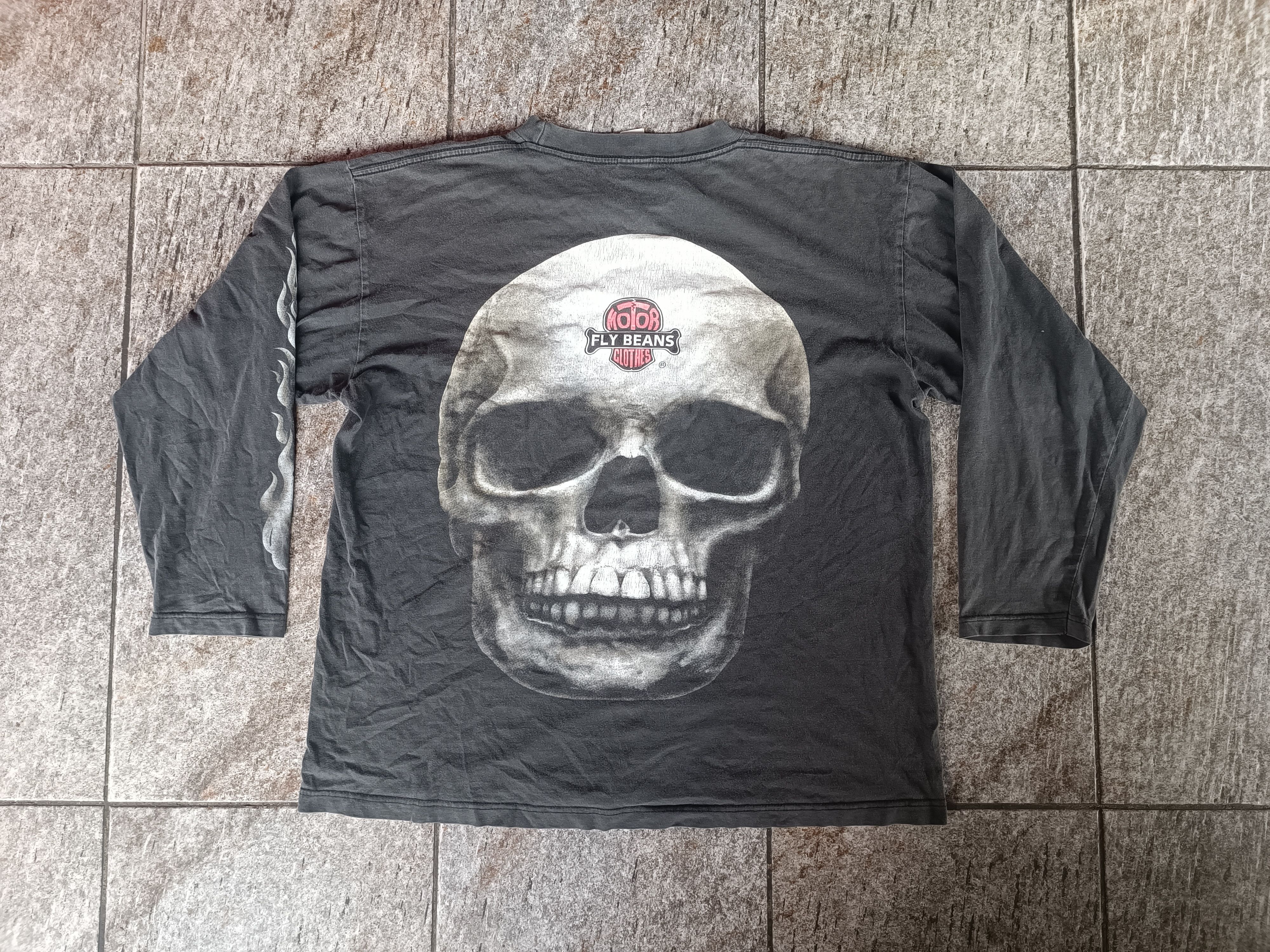 Vintage L.G.B Skull Spine Long Sleeve | Grailed Vintage L.G.B Skull Spine Long Sleeve | Grailed